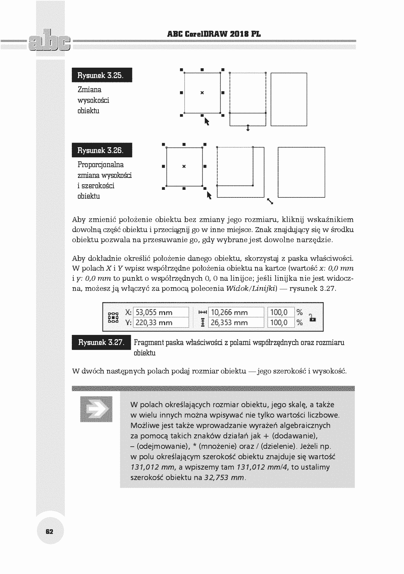 Fragment „ABC CorelDRAW 2018 PL” — strona 22 z 30