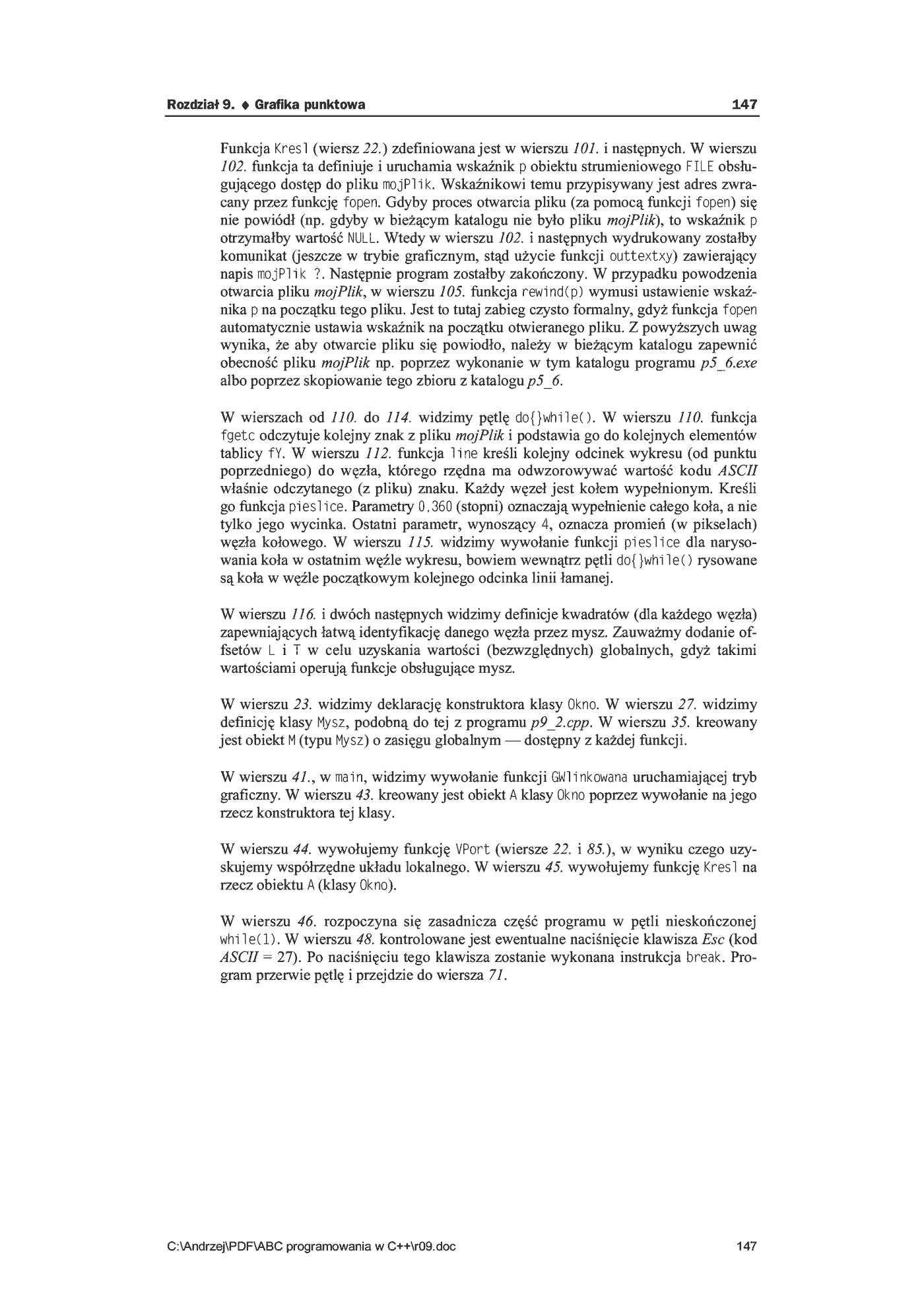 Fragment „ABC programowania w C++” — strona 21 z 23