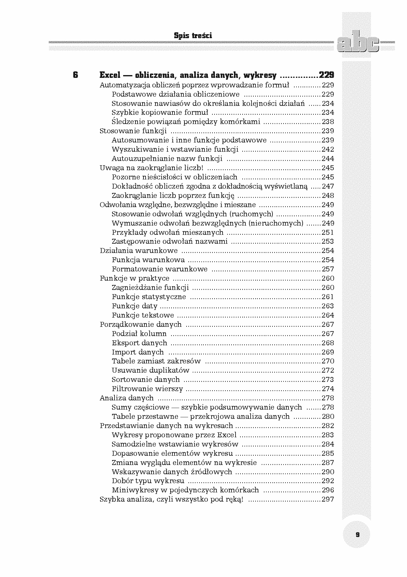 Fragment „ABC MS Office 2016 PL” — strona 7 z 30