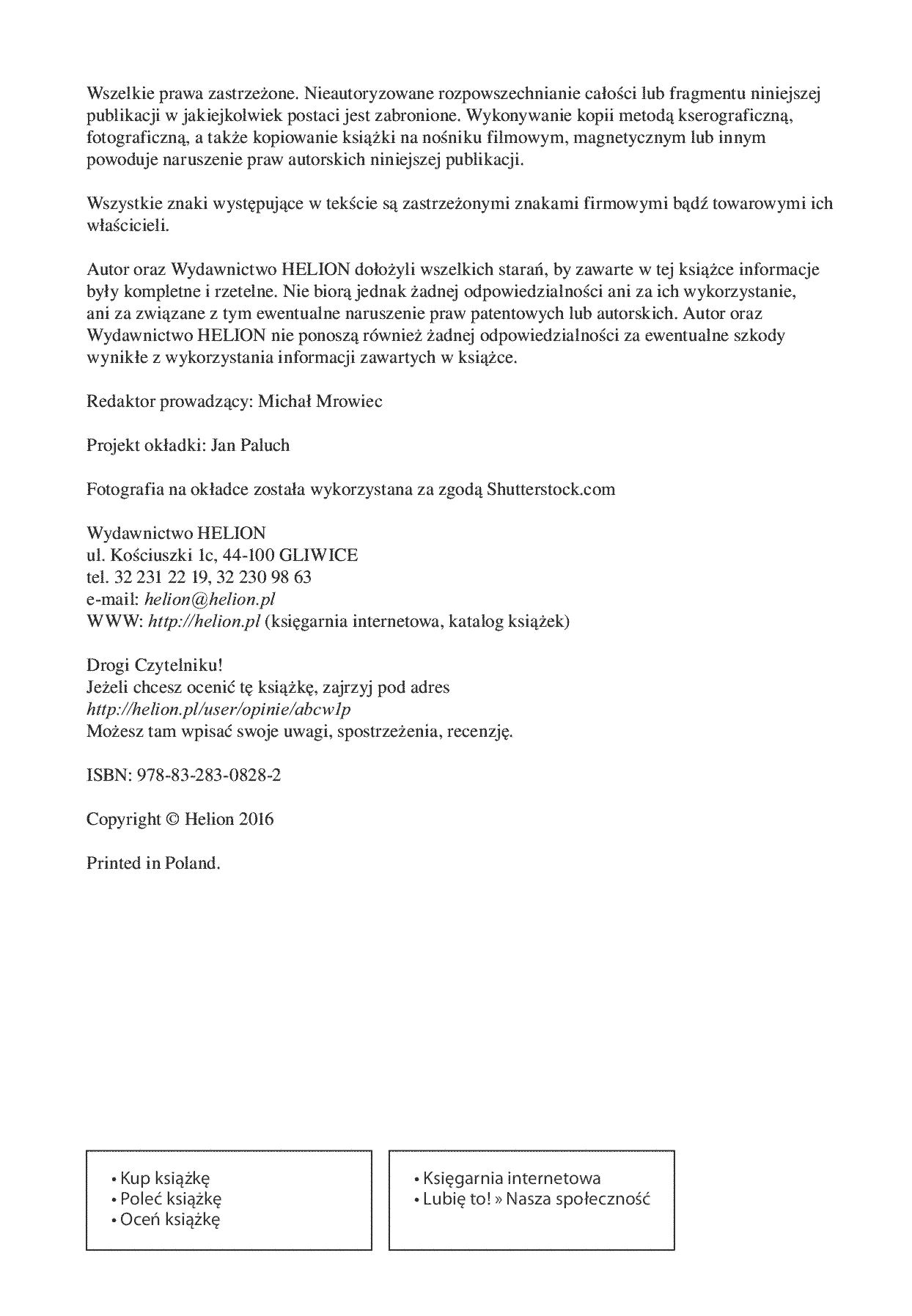 Fragment „ABC systemu Windows 10 PL” — strona 2 z 30