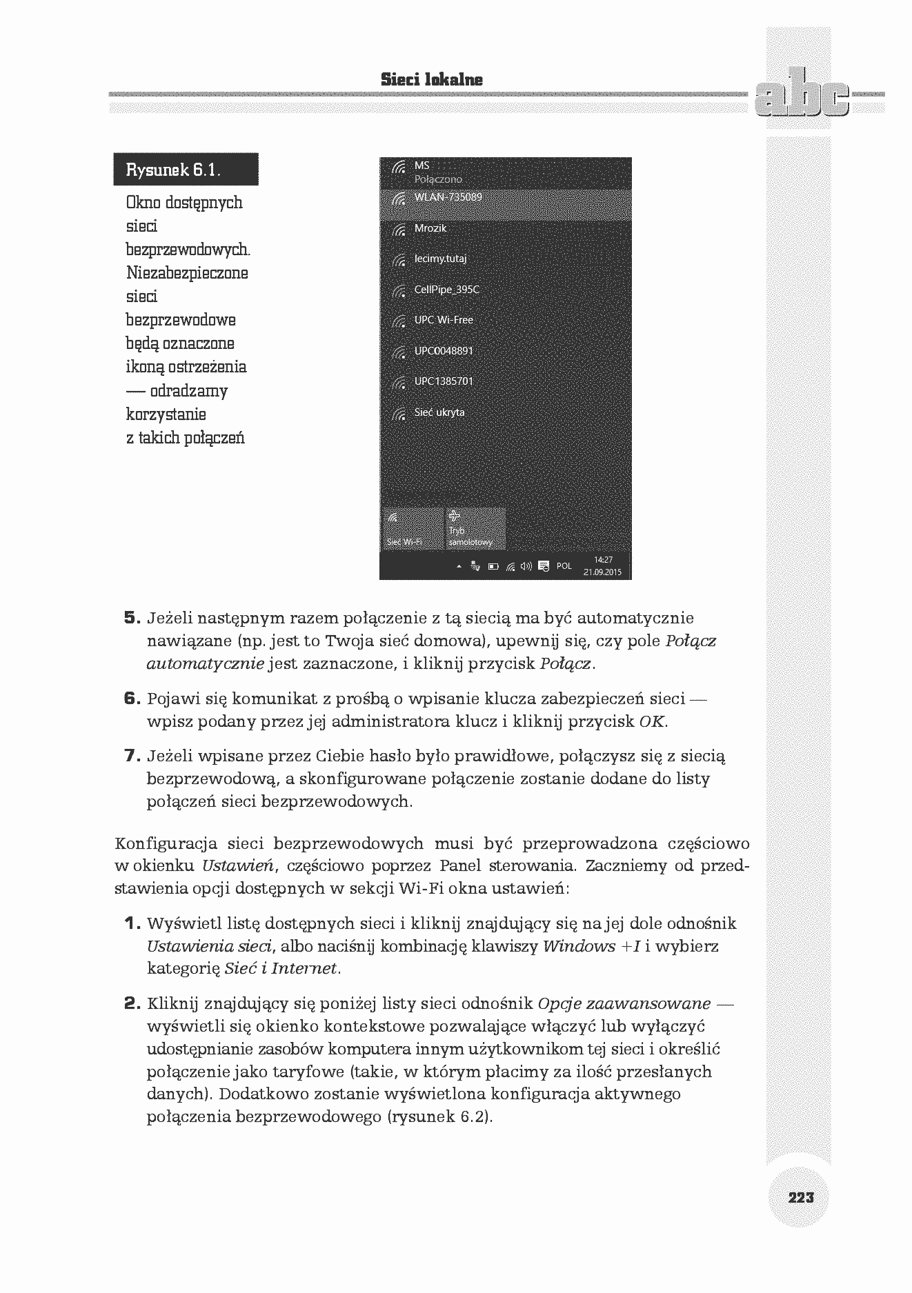 Fragment „ABC systemu Windows 10 PL” — strona 19 z 30