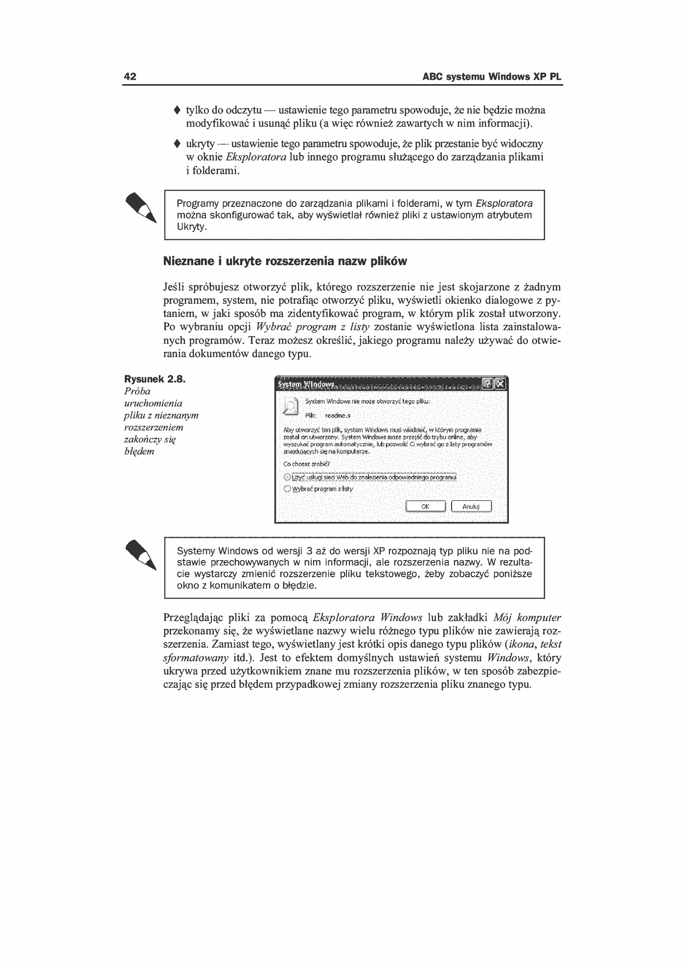 Fragment „ABC systemu Windows XP PL” — strona 18 z 24