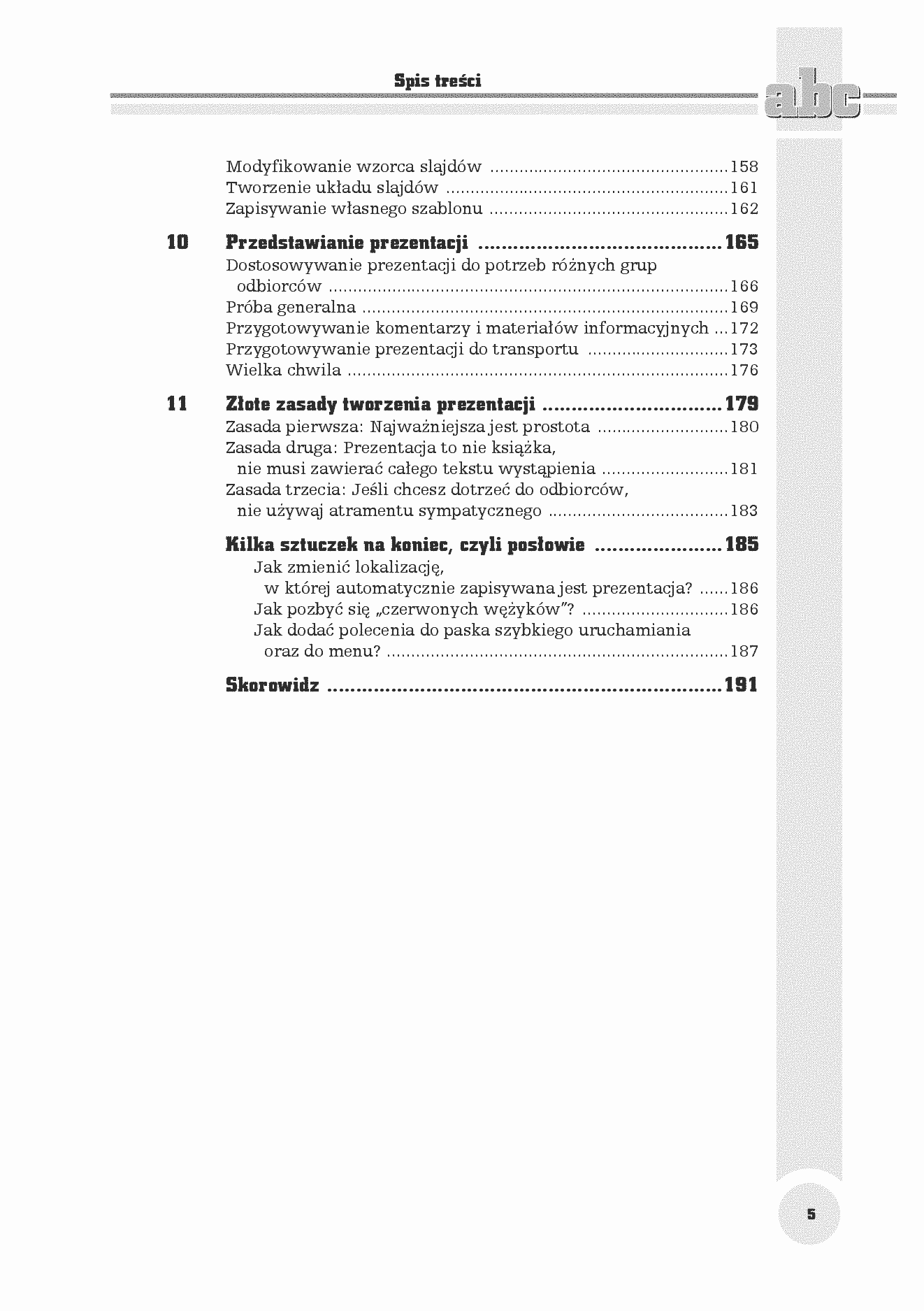 Fragment „ABC PowerPoint 2016 PL” — strona 5 z 30