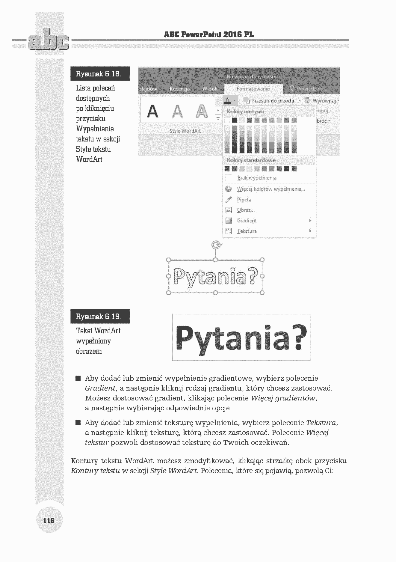 Fragment „ABC PowerPoint 2016 PL” — strona 22 z 30