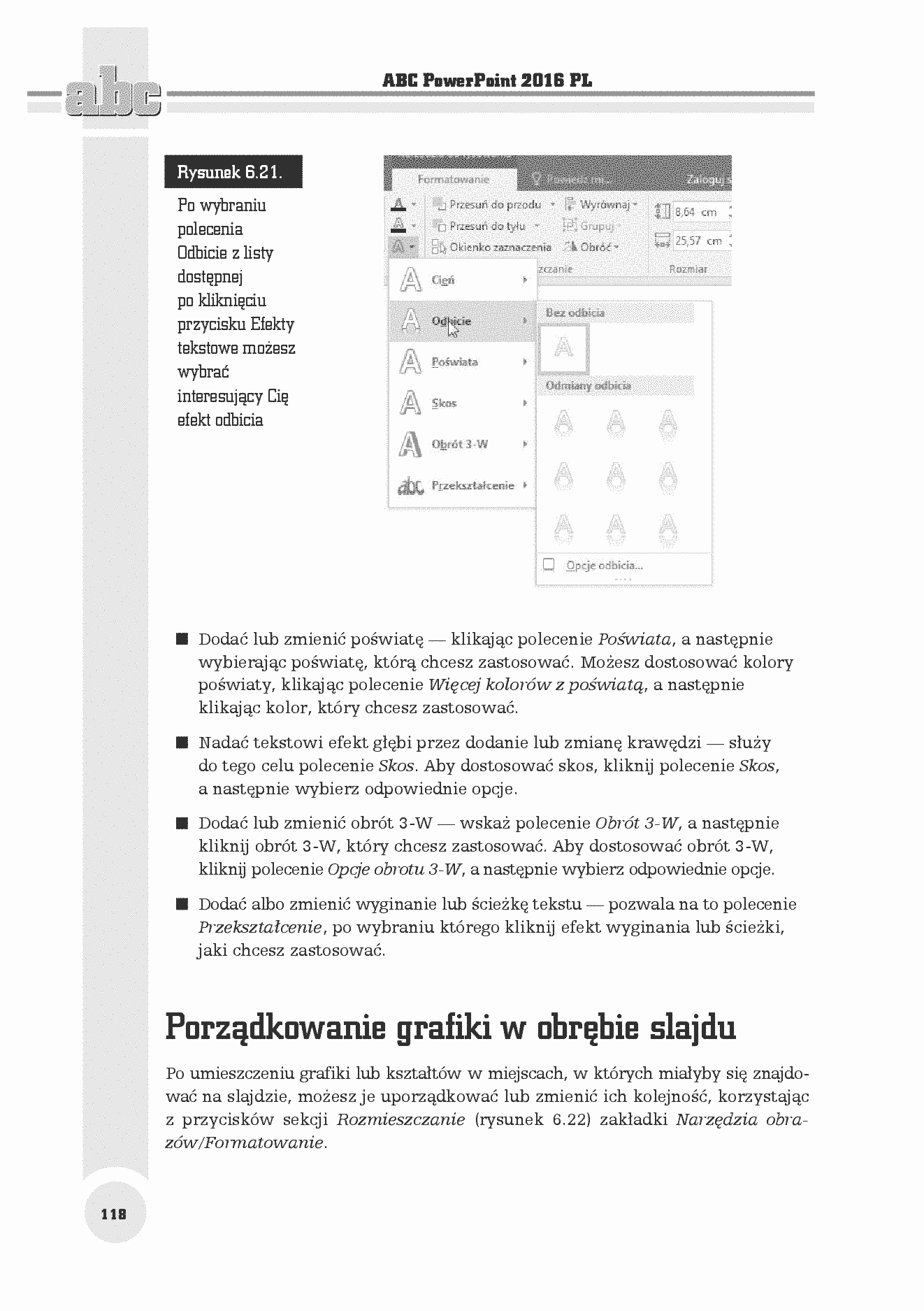 Fragment „ABC PowerPoint 2016 PL” — strona 24 z 30
