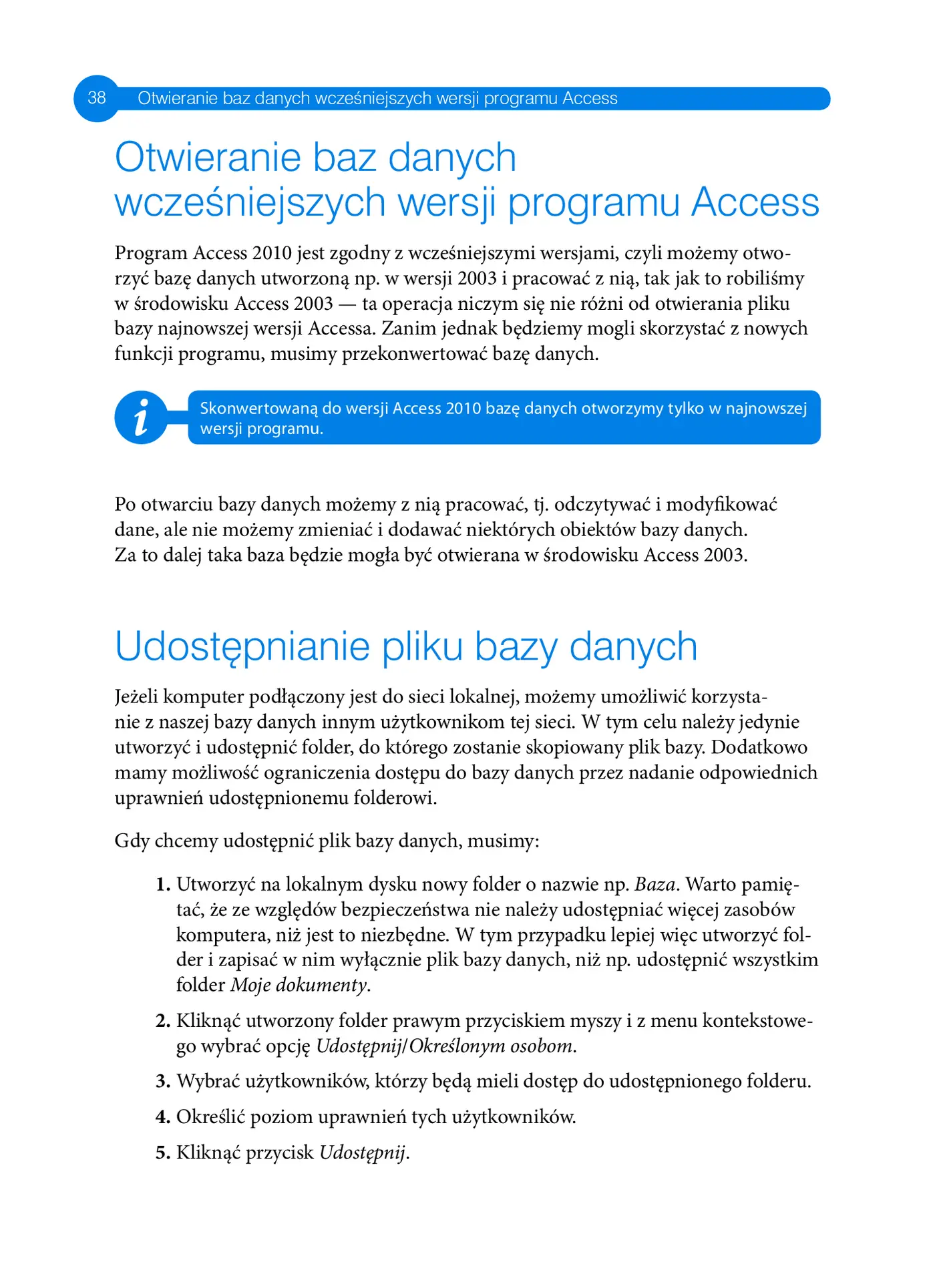 Fragment „Access 2010 PL. Kurs” — strona 12 z 28