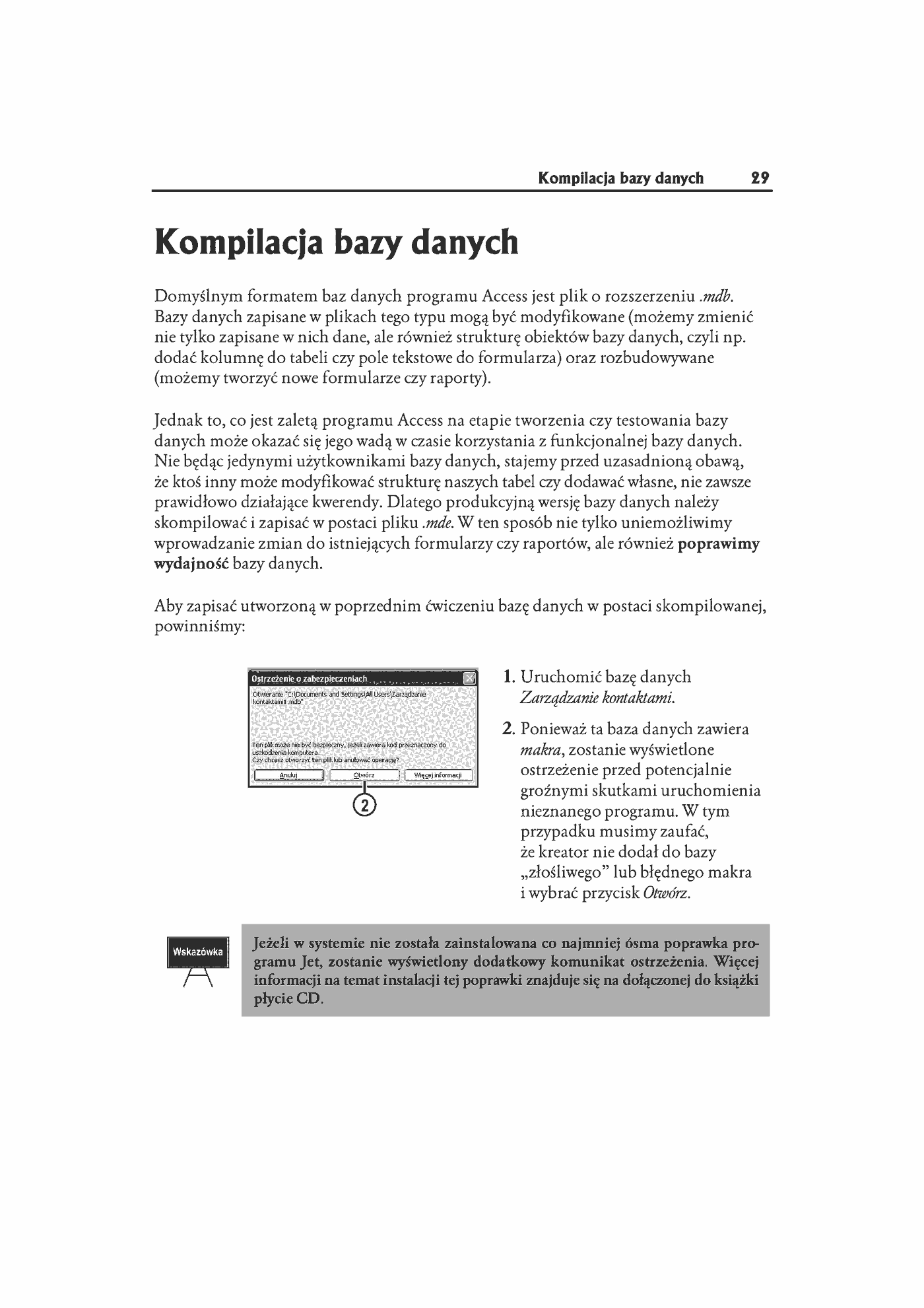 Fragment „Access 2003 PL. Kurs” — strona 22 z 24