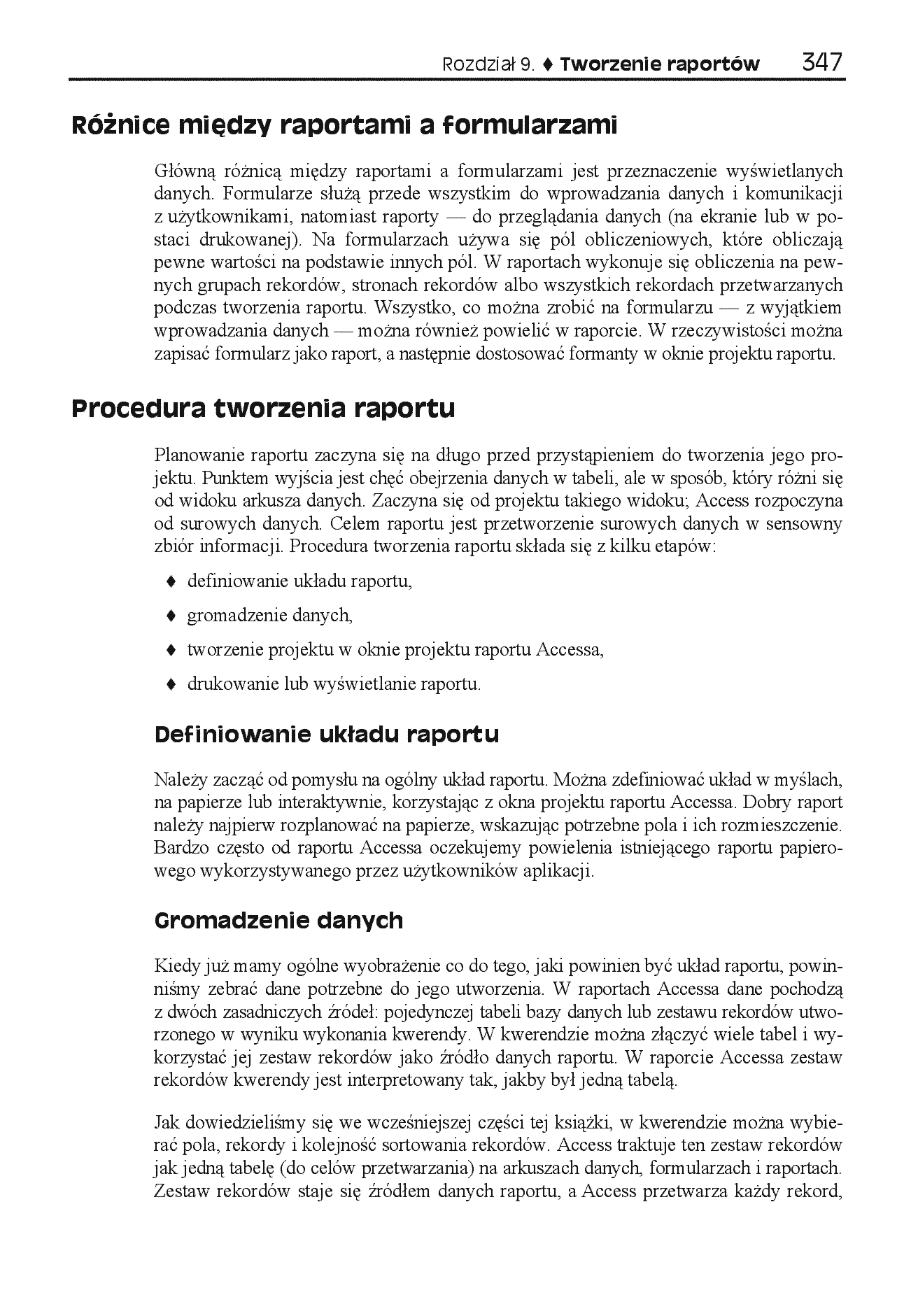 Fragment „Access 2007 PL. Biblia” — strona 28 z 30