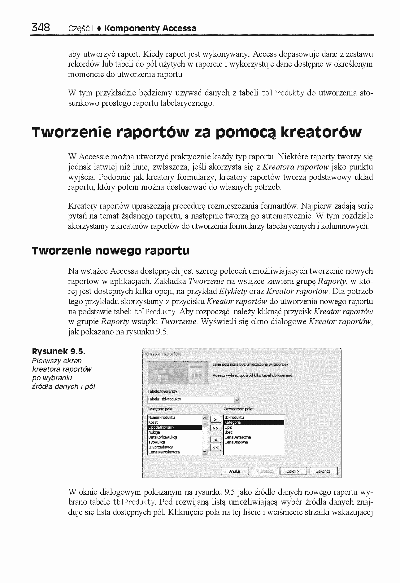 Fragment „Access 2007 PL. Biblia” — strona 29 z 30