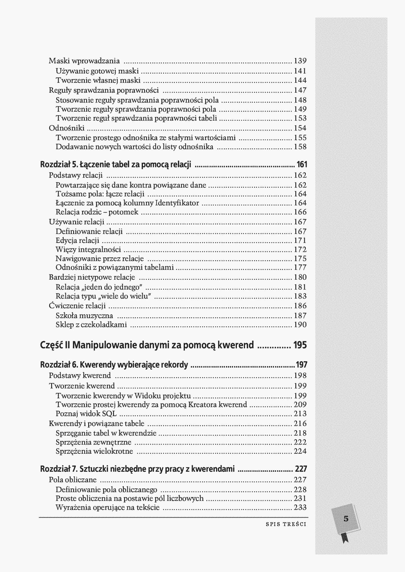 Fragment „Access 2007 PL. Nieoficjalny podręcznik” — strona 4 z 30