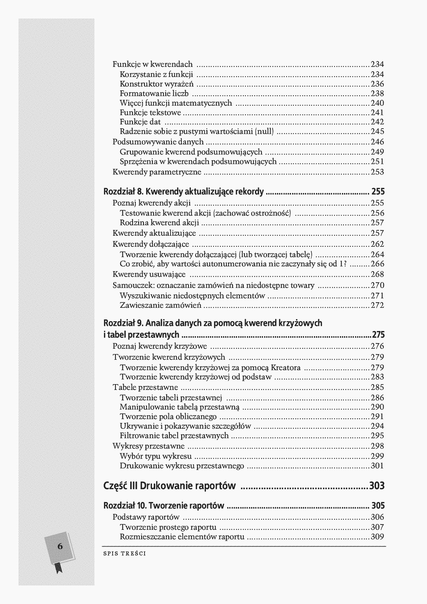 Fragment „Access 2007 PL. Nieoficjalny podręcznik” — strona 5 z 30