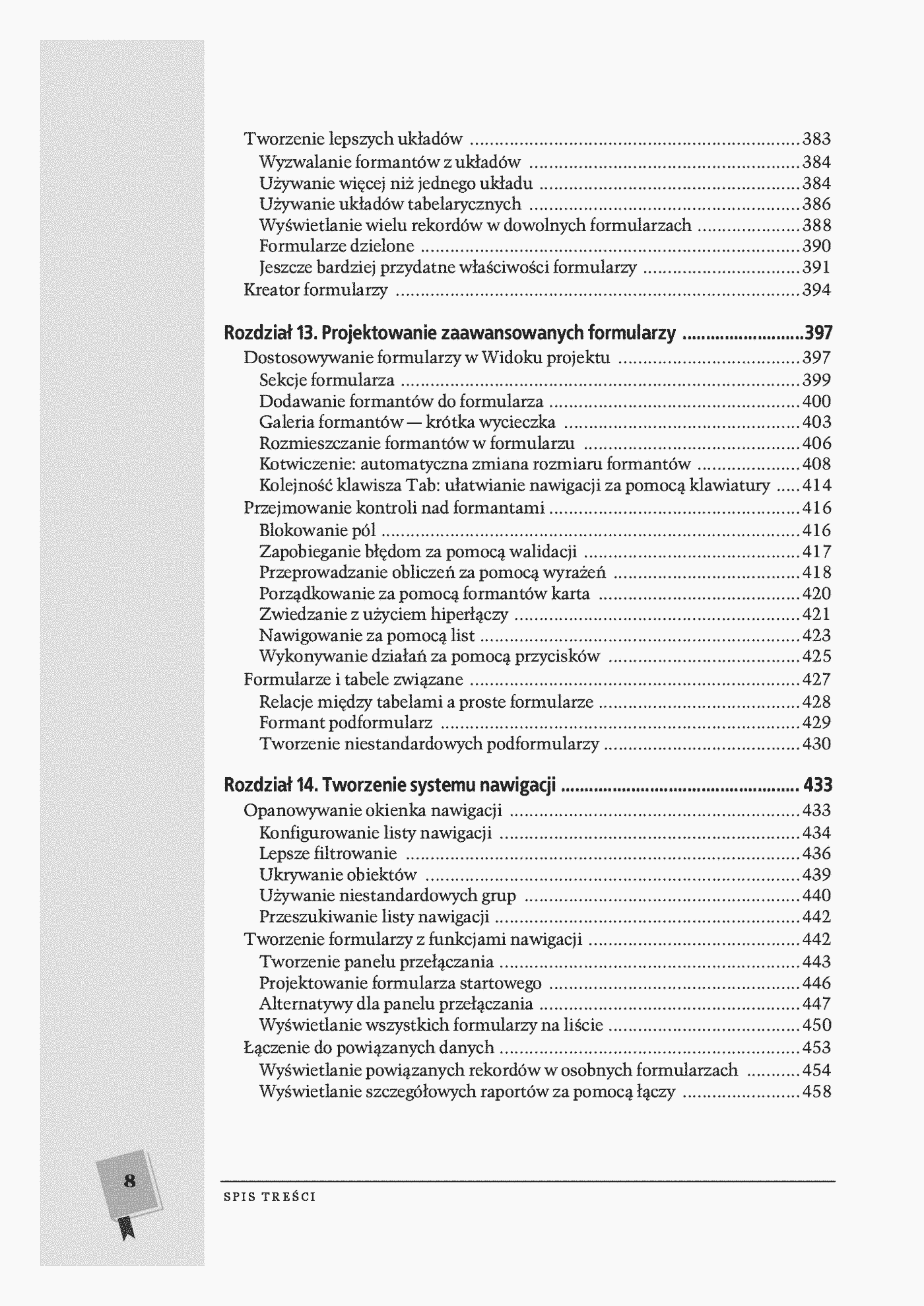 Fragment „Access 2007 PL. Nieoficjalny podręcznik” — strona 7 z 30