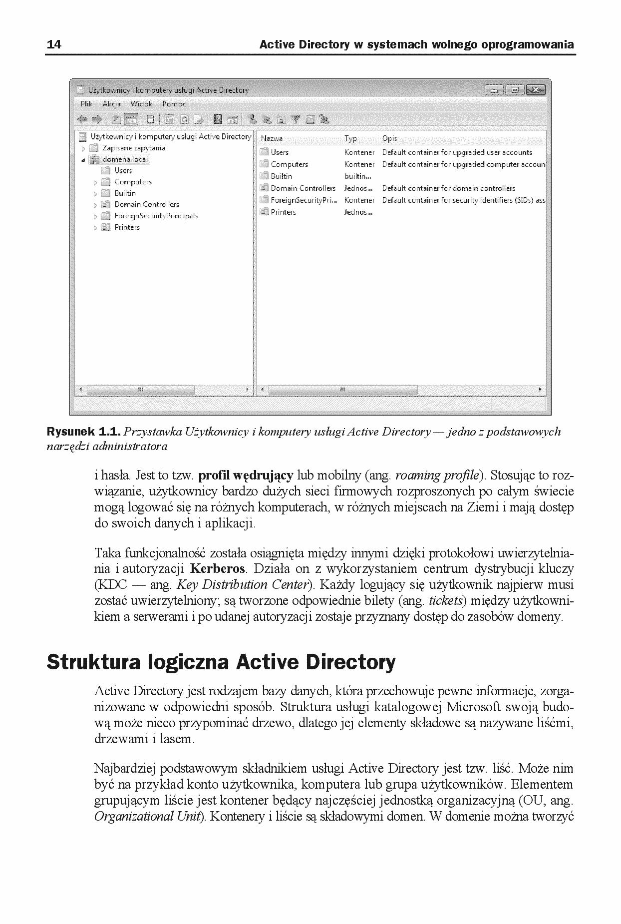 Fragment „Active Directory w systemach wolnego oprogramowania” — strona 8 z 24