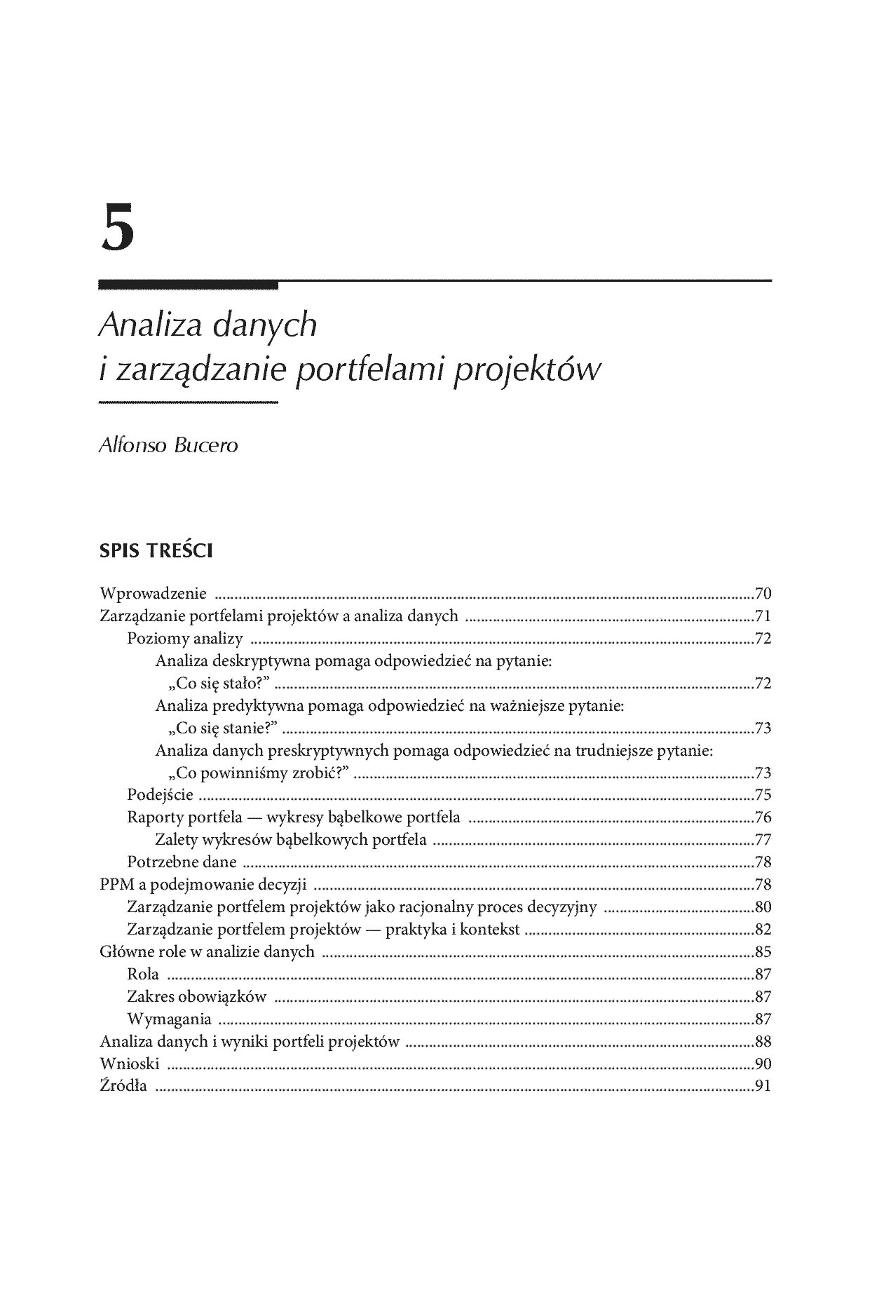 Fragment „Analiza danych w zarządzaniu projektami” — strona 5 z 30