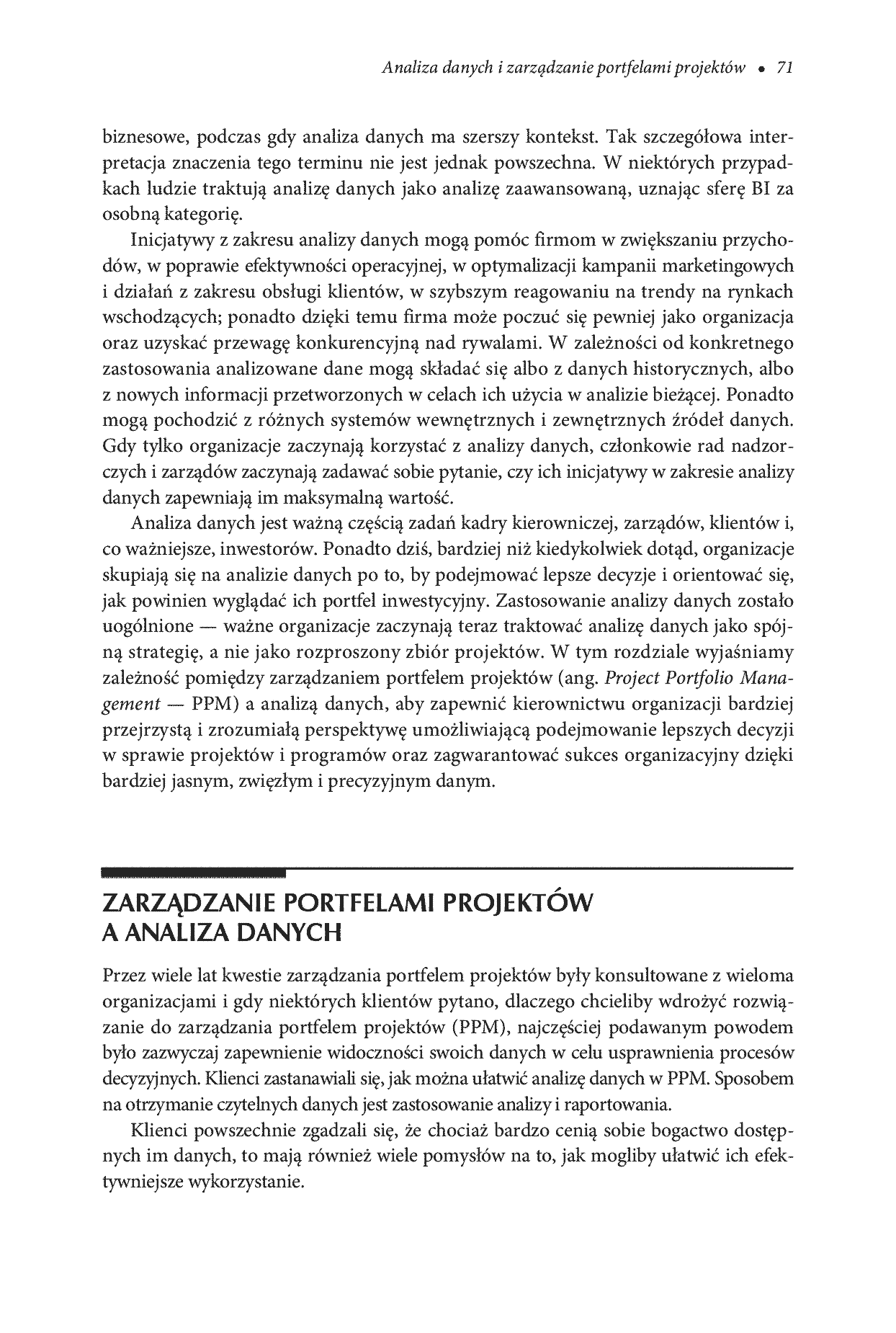 Fragment „Analiza danych w zarządzaniu projektami” — strona 7 z 30