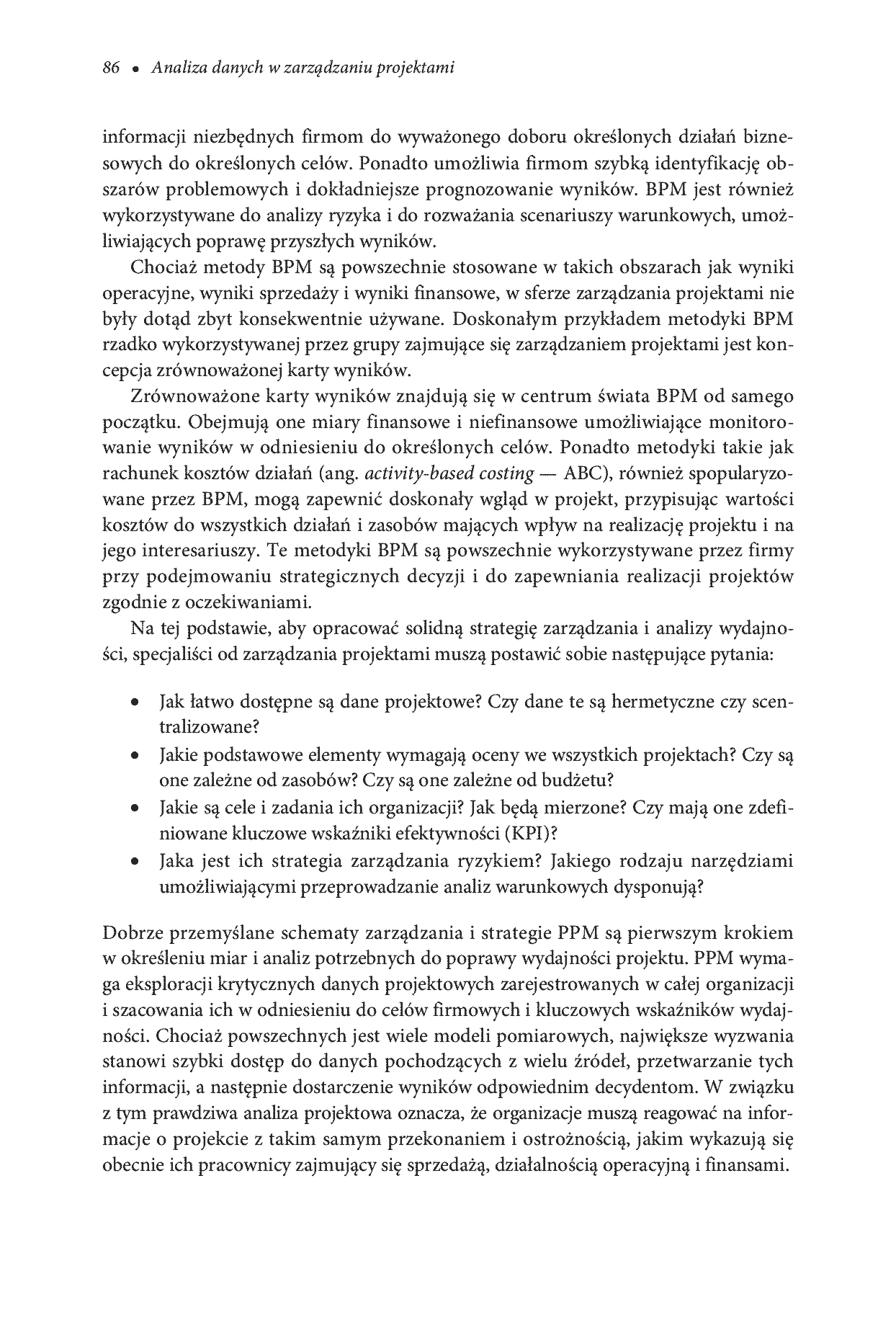 Fragment „Analiza danych w zarządzaniu projektami” — strona 22 z 30