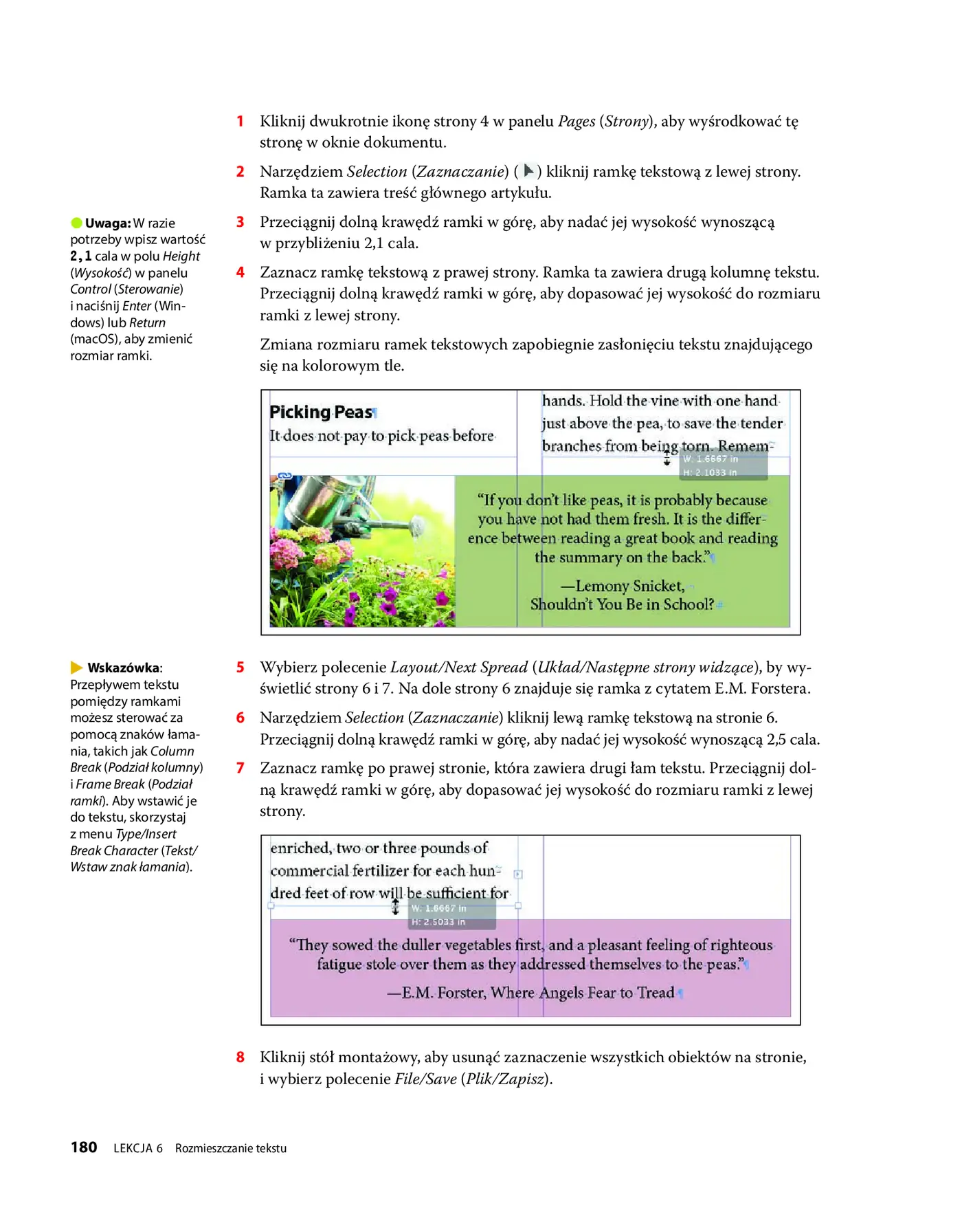 Fragment „Adobe InDesign PL. Oficjalny podręcznik. Edycja 2023” — strona 28 z 30