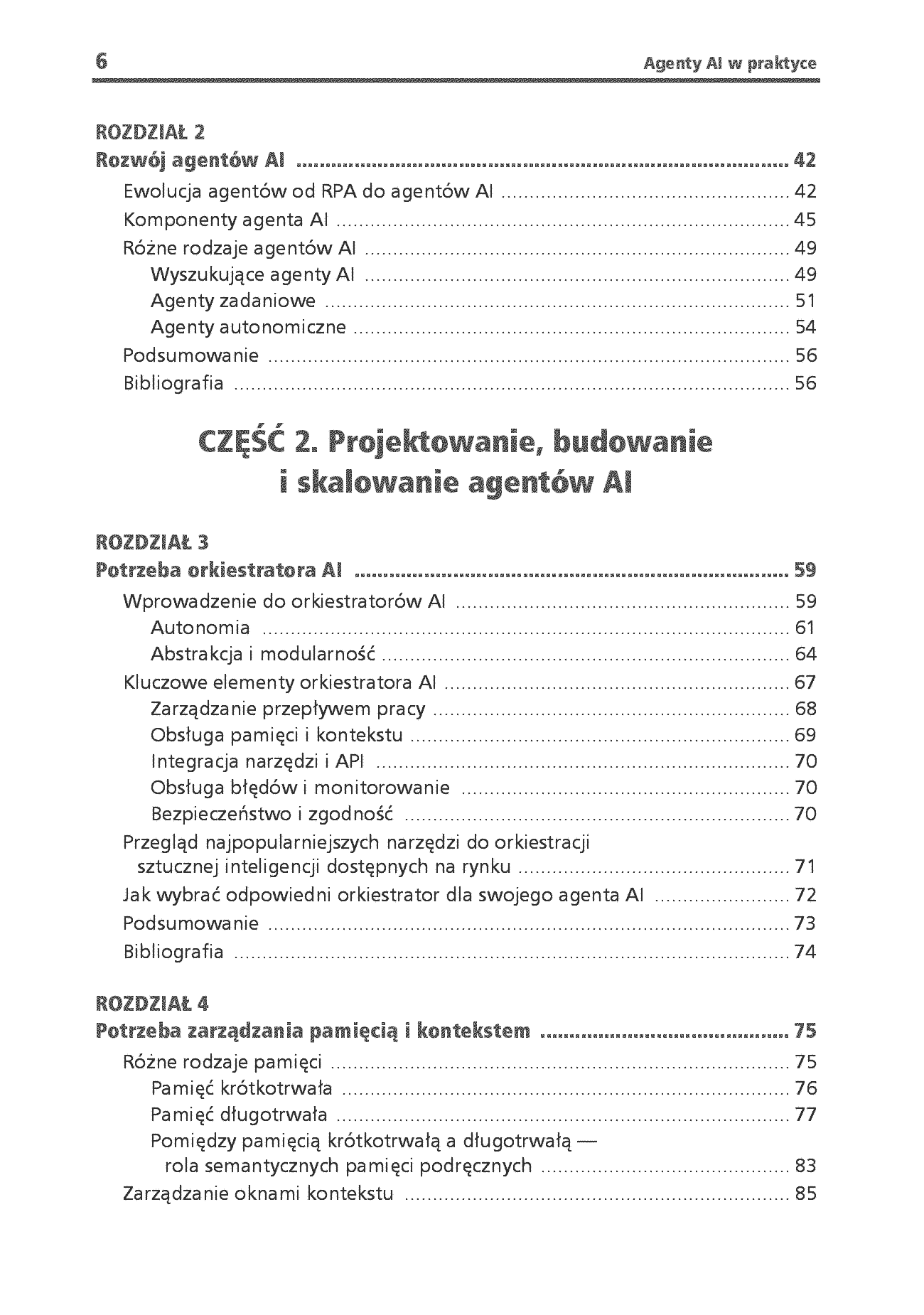 Fragment „Agenty AI w praktyce. Projektowanie, wdrażanie i skalowanie autonomicznych systemów” — strona 4 z 26