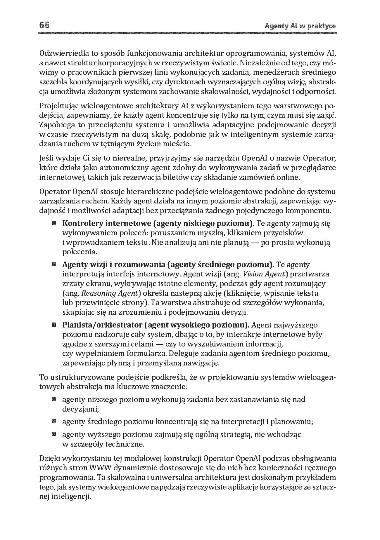Fragment „Agenty AI w praktyce. Projektowanie, wdrażanie i skalowanie autonomicznych systemów” — strona 16 z 26
