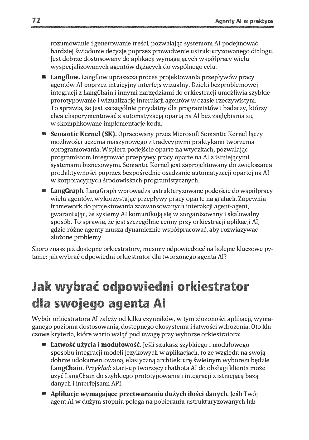 Fragment „Agenty AI w praktyce. Projektowanie, wdrażanie i skalowanie autonomicznych systemów” — strona 22 z 26