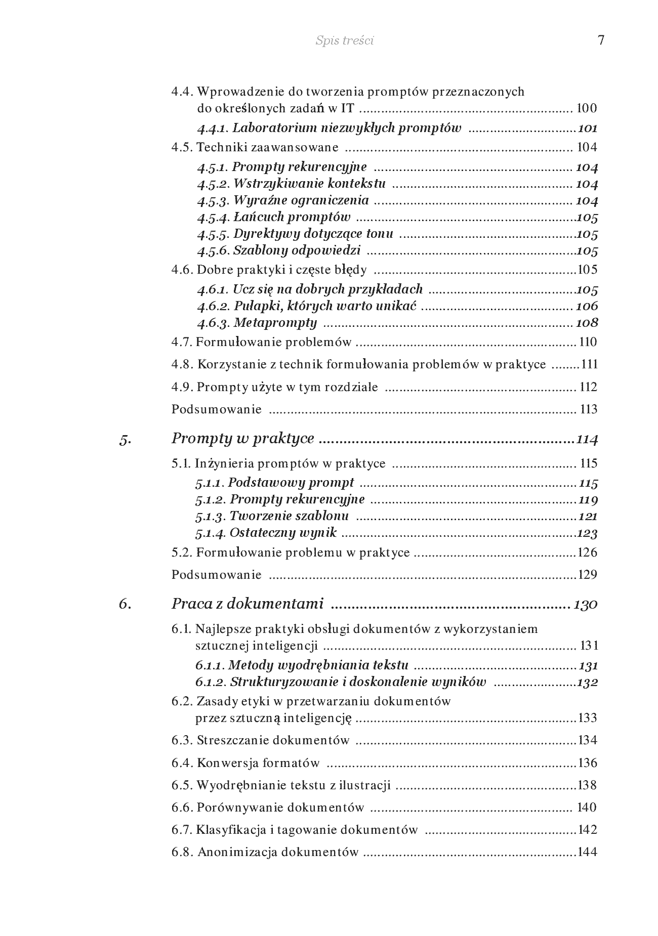 Fragment „AI dla profesjonalistów IT. Narzędzia i techniki zwiększające produktywność” — strona 5 z 30