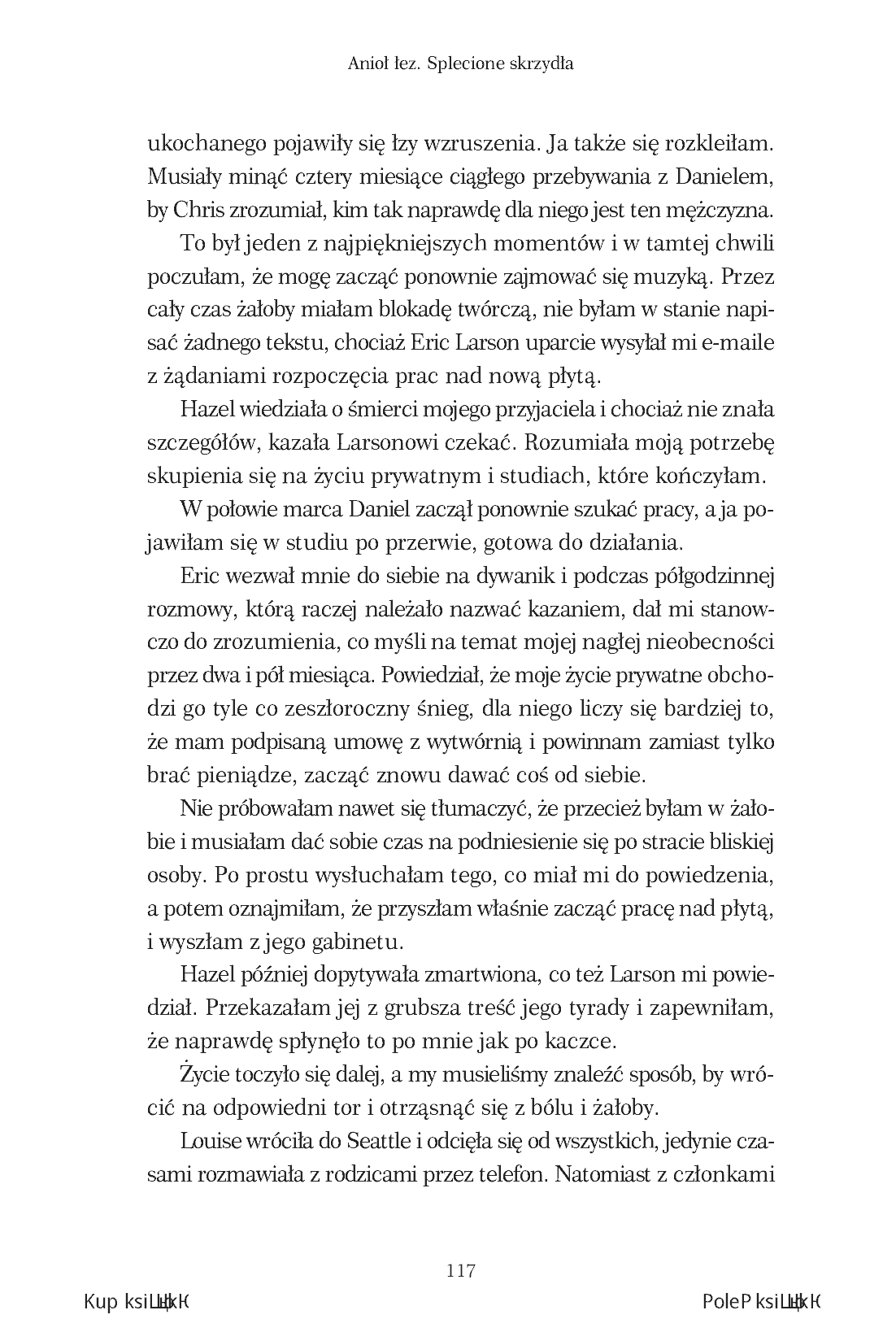 Fragment „Anioł łez #4. Splecione skrzydła” — strona 20 z 26