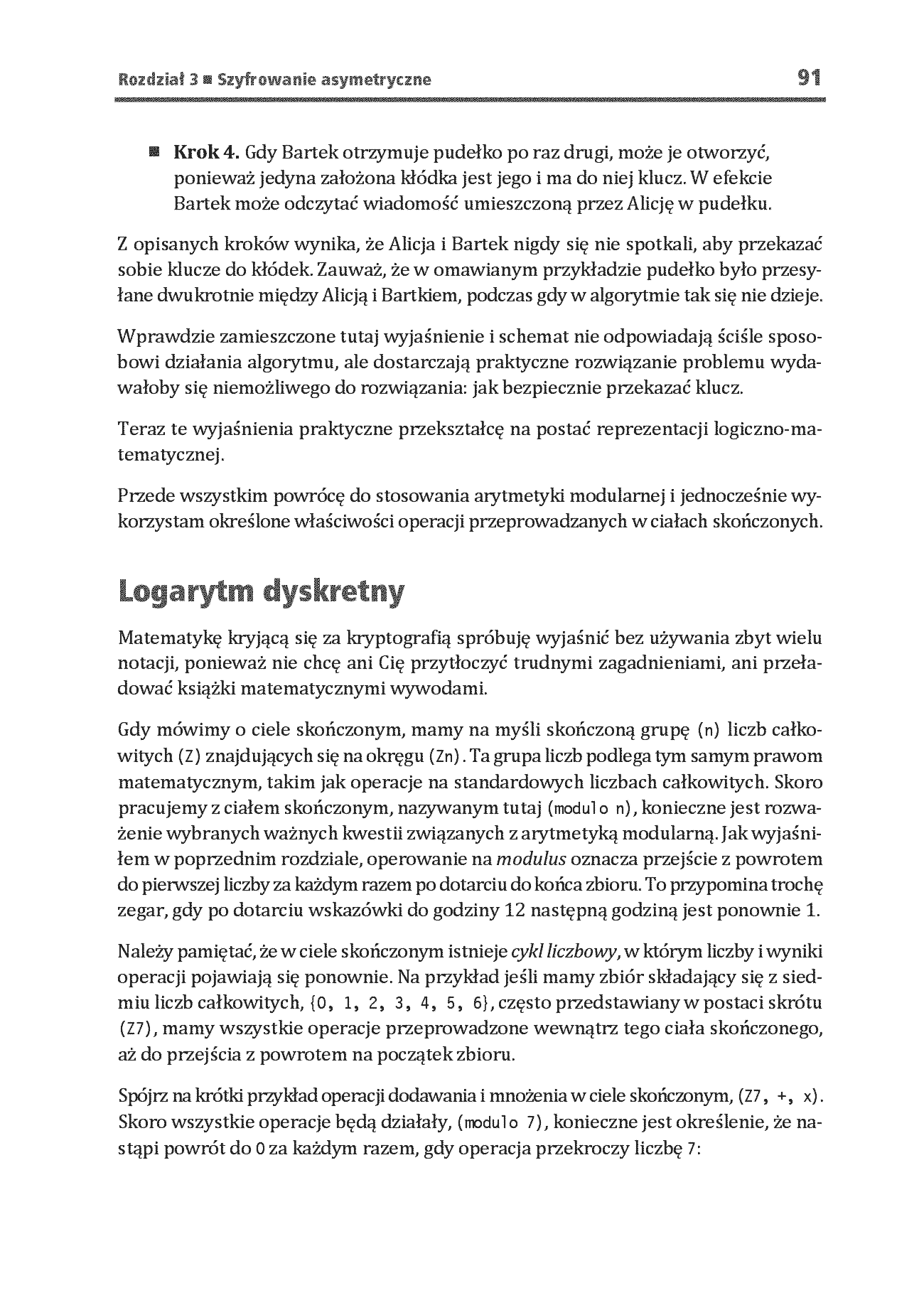 Fragment „Algorytmy kryptograficzne. Przewodnik po algorytmach w blockchain, kryptografii kwantowej, protokołach o wiedzy zerowej oraz szyfrowaniu homomorficznym” — strona 13 z 30