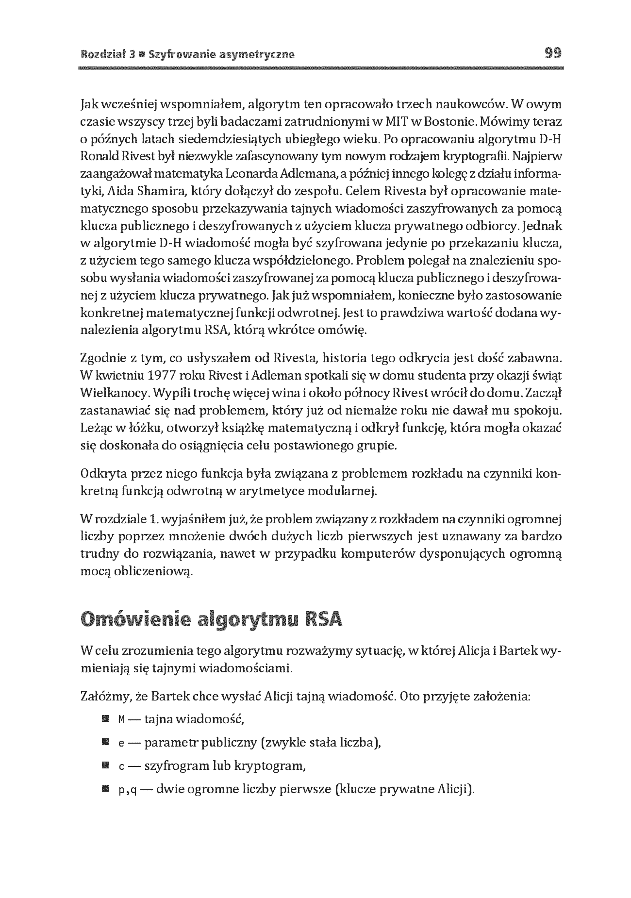 Fragment „Algorytmy kryptograficzne. Przewodnik po algorytmach w blockchain, kryptografii kwantowej, protokołach o wiedzy zerowej oraz szyfrowaniu homomorficznym” — strona 21 z 30