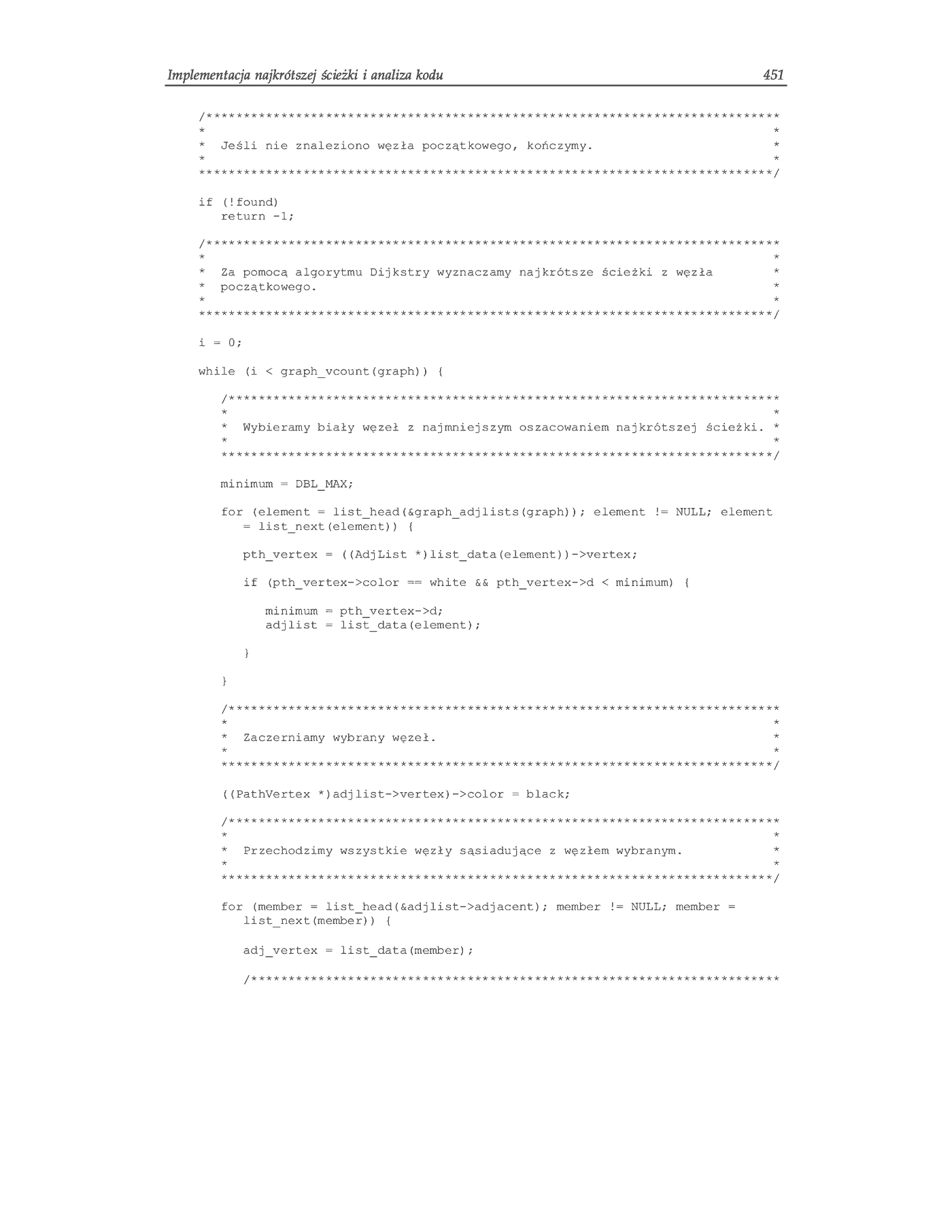Fragment „Algorytmy w C” — strona 23 z 30
