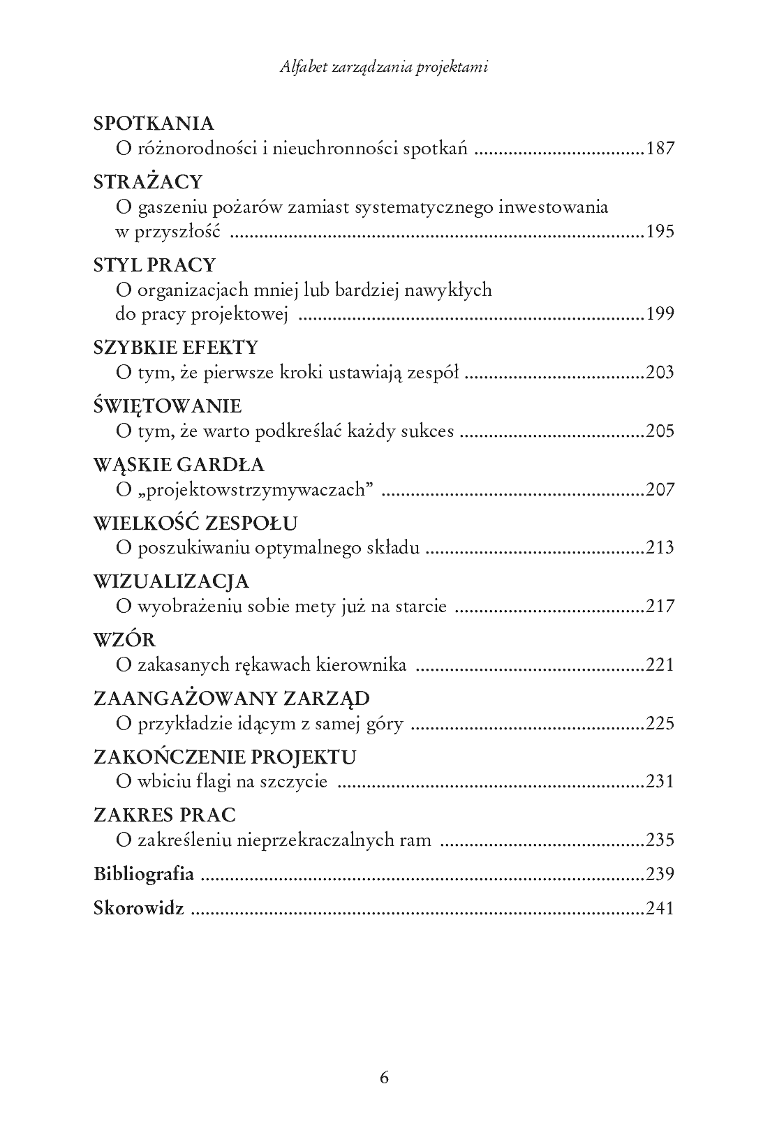 Fragment „Alfabet zarządzania projektami” — strona 5 z 24