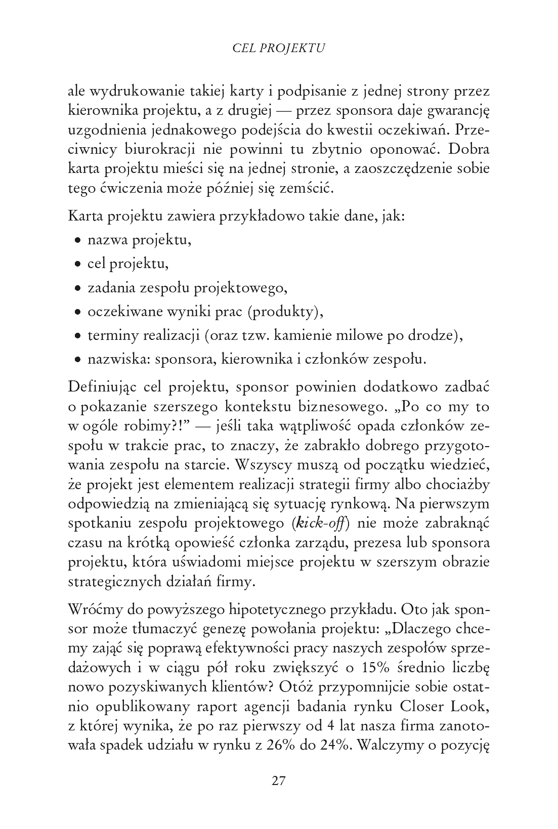 Fragment „Alfabet zarządzania projektami” — strona 12 z 24