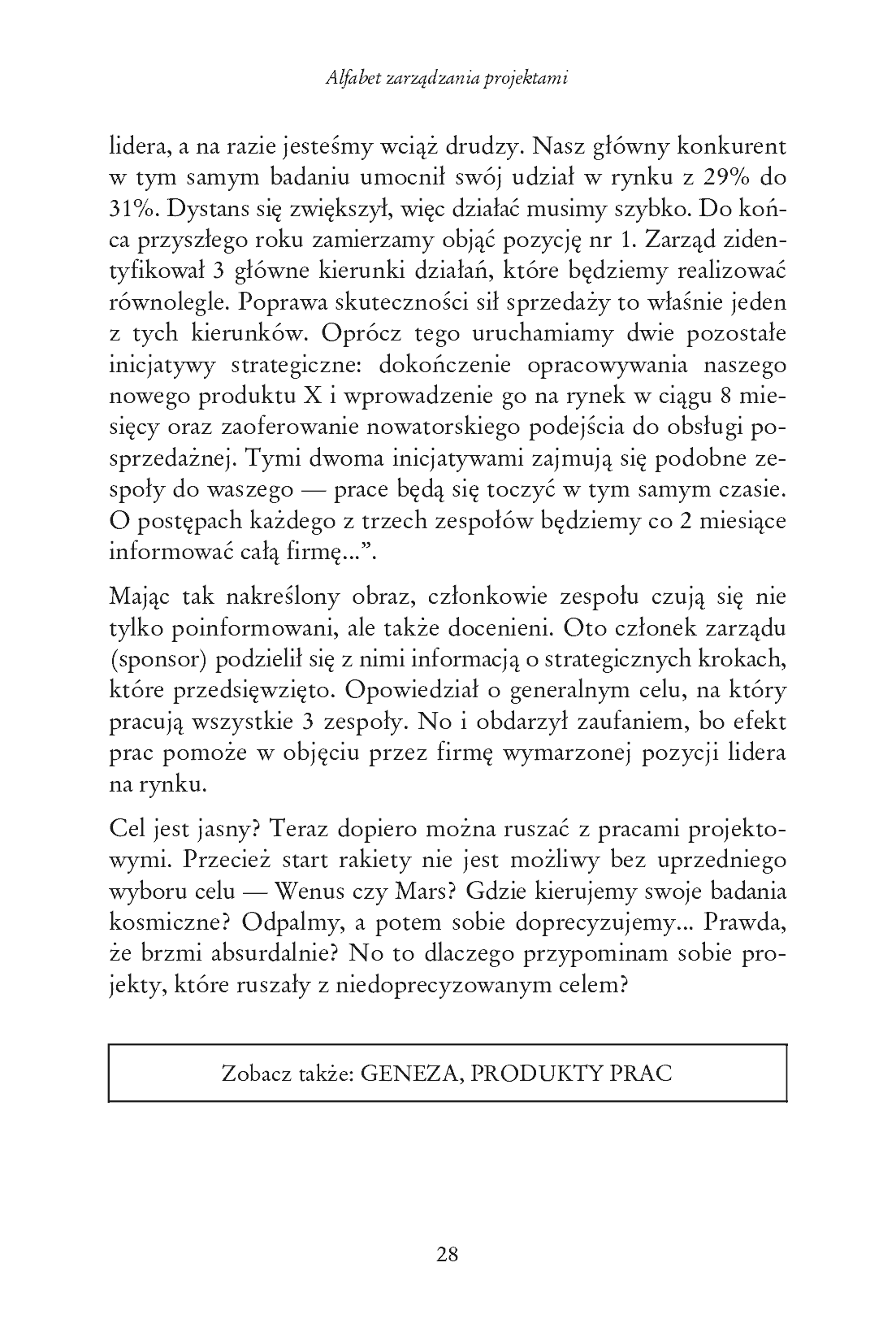 Fragment „Alfabet zarządzania projektami” — strona 13 z 24