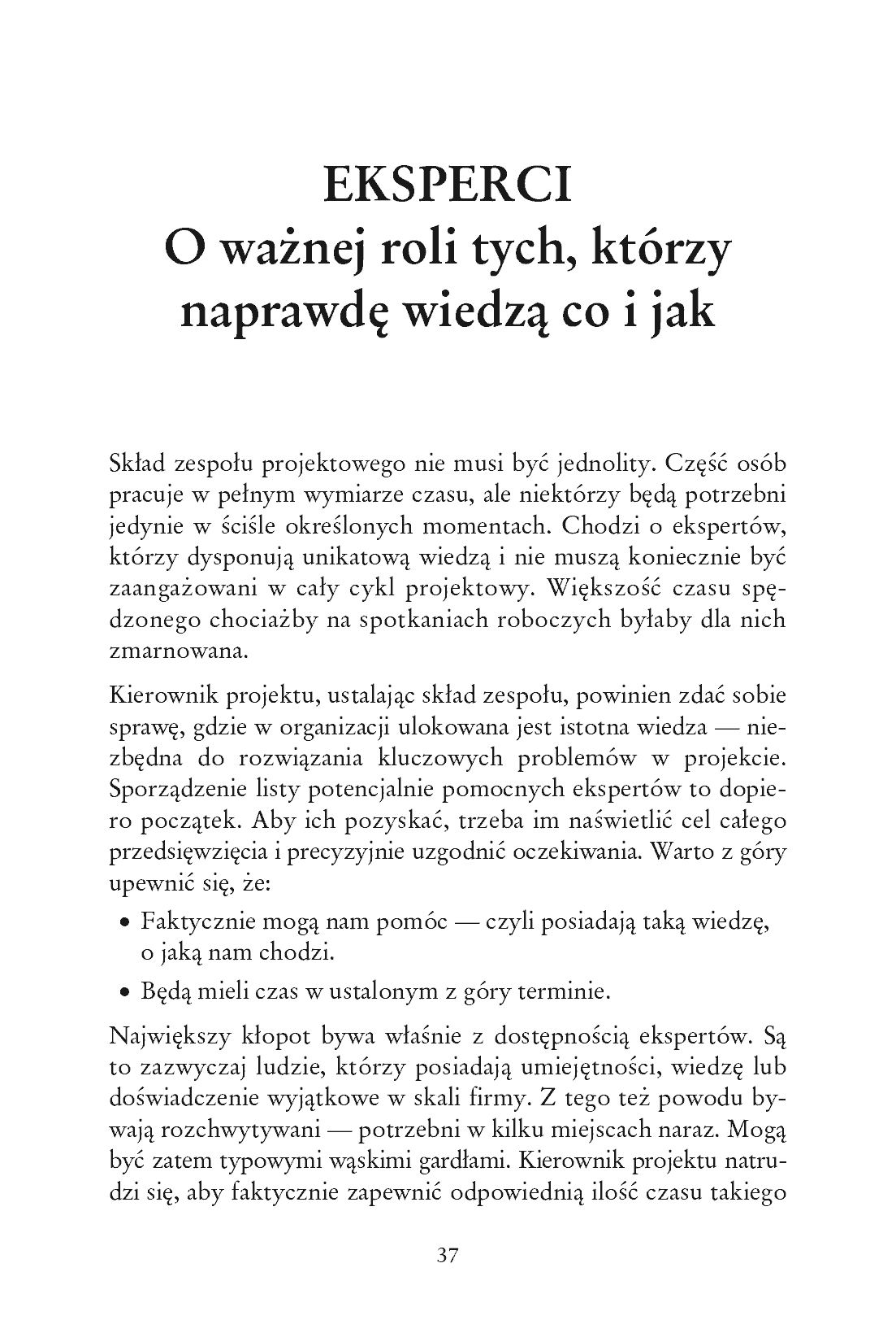 Fragment „Alfabet zarządzania projektami” — strona 22 z 24