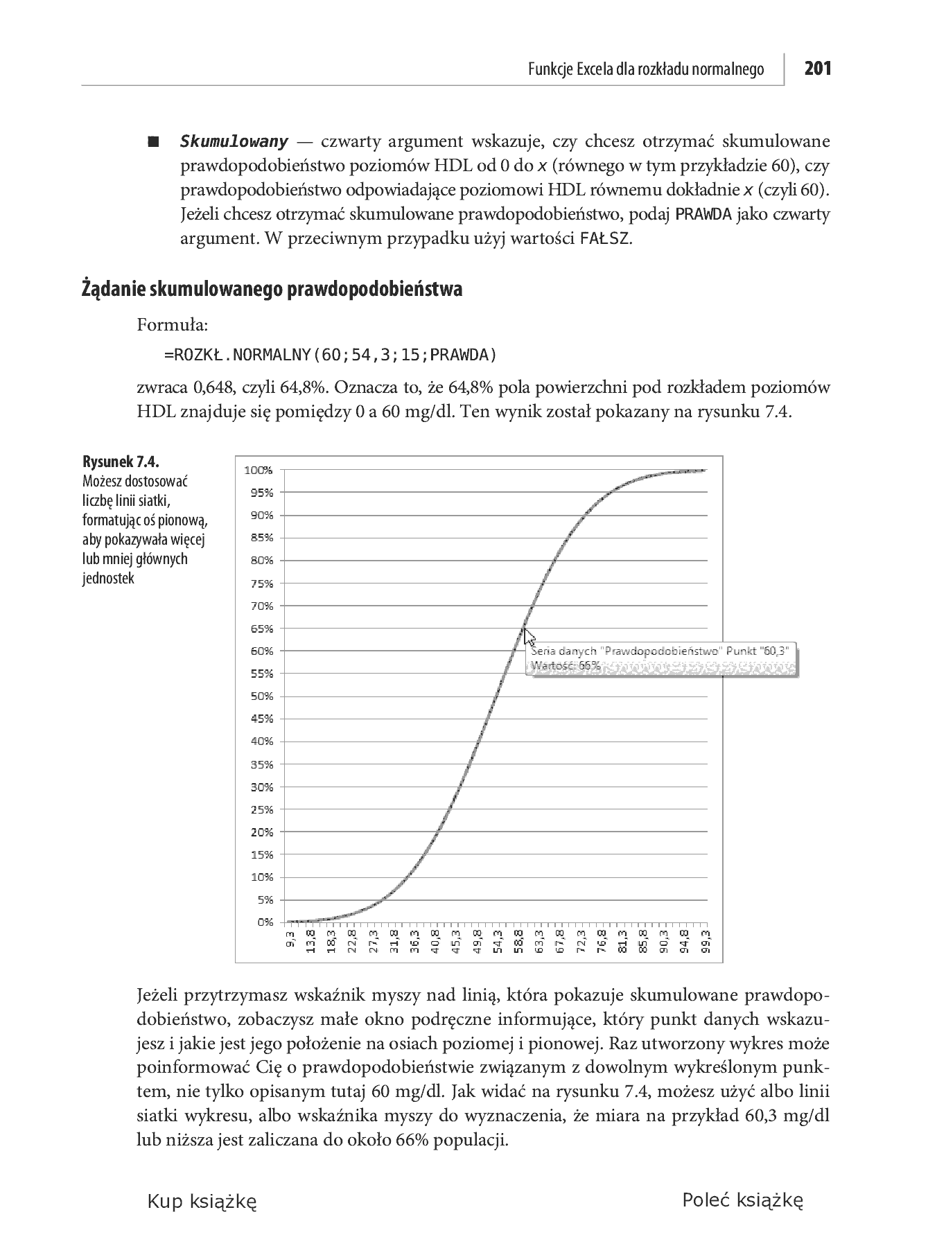Fragment „Analiza statystyczna. Microsoft Excel 2010 PL” — strona 17 z 30