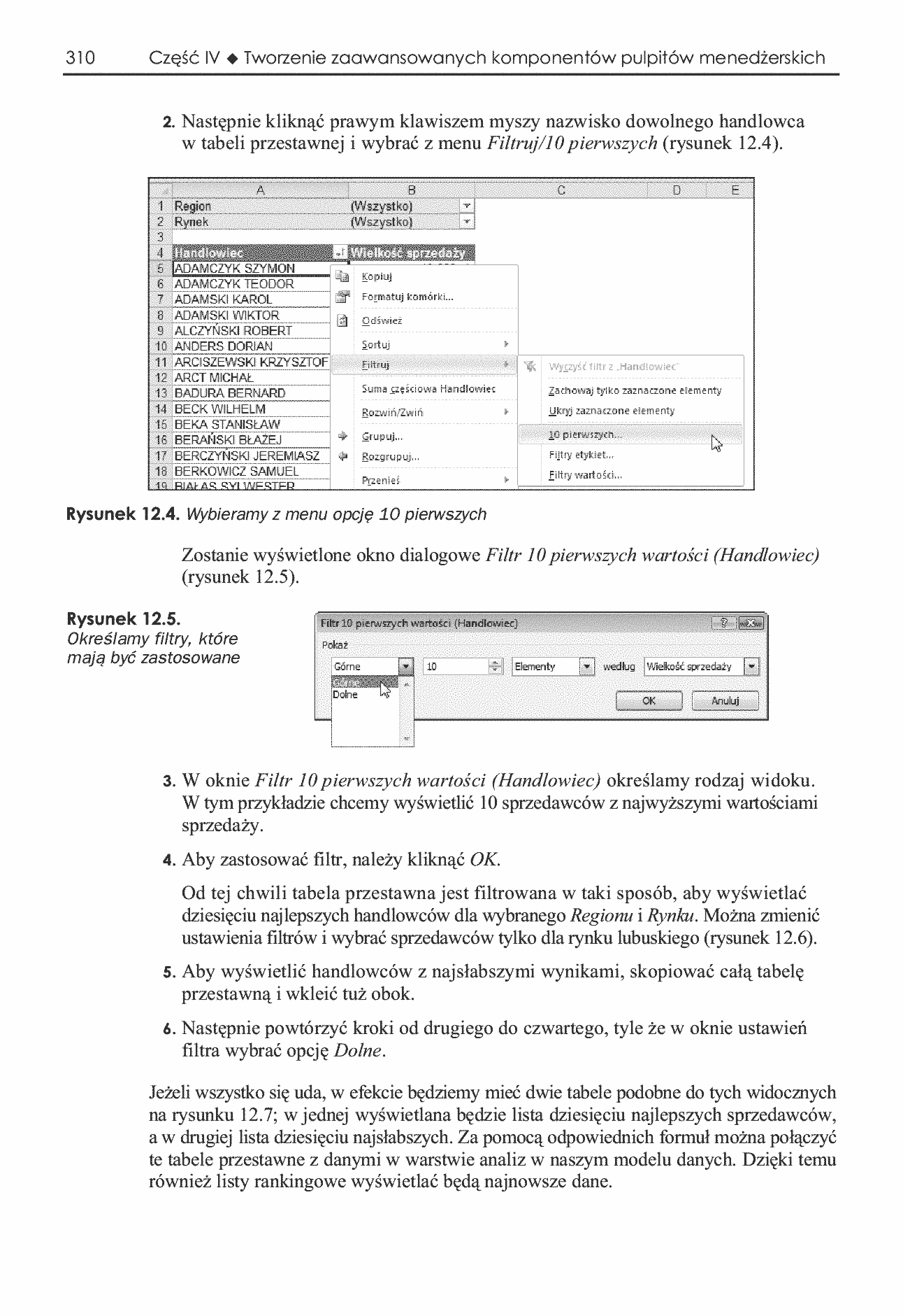 Fragment „Analiza i prezentacja danych w Microsoft Excel. Vademecum Walkenbacha” — strona 13 z 30