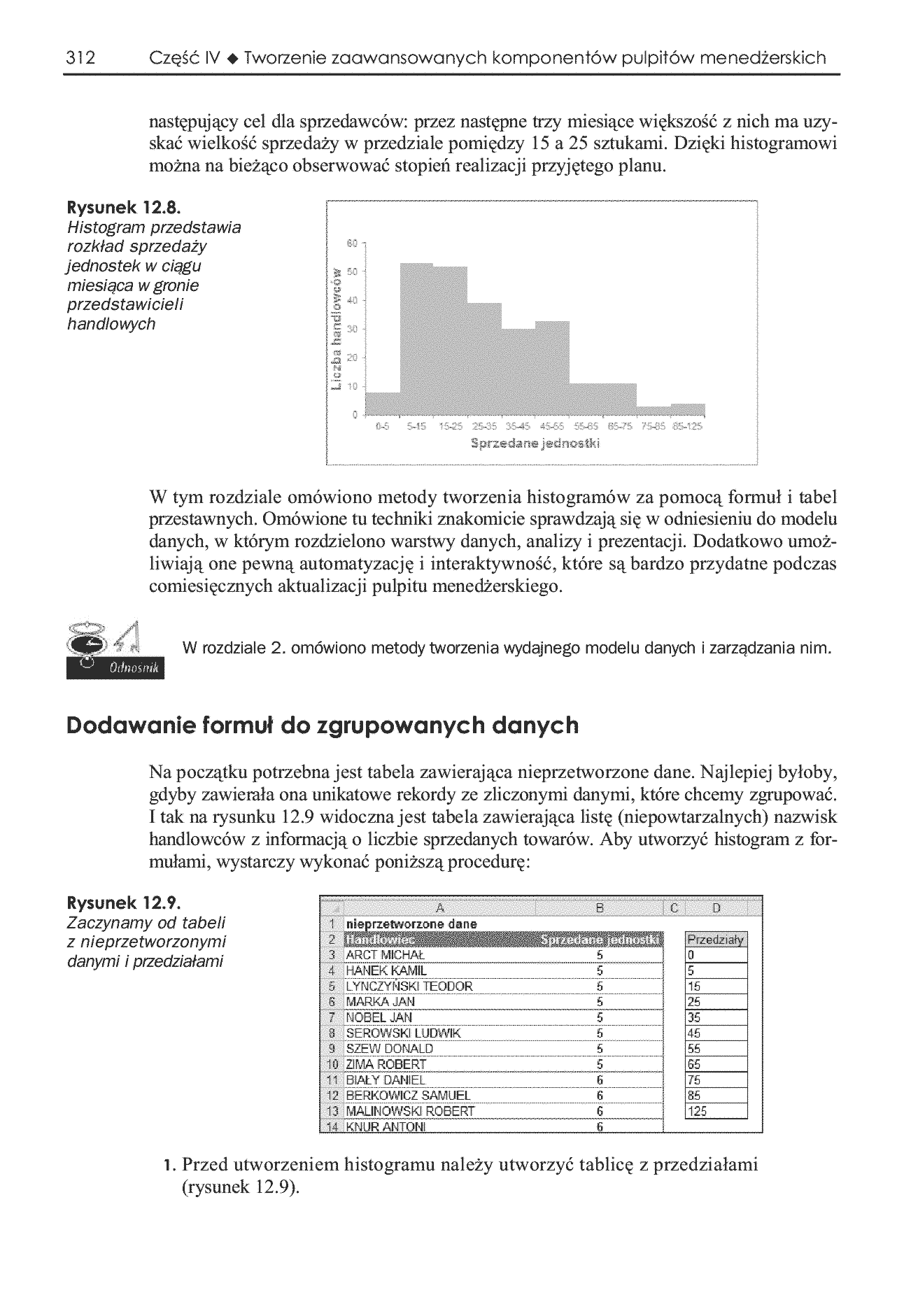 Fragment „Analiza i prezentacja danych w Microsoft Excel. Vademecum Walkenbacha” — strona 15 z 30