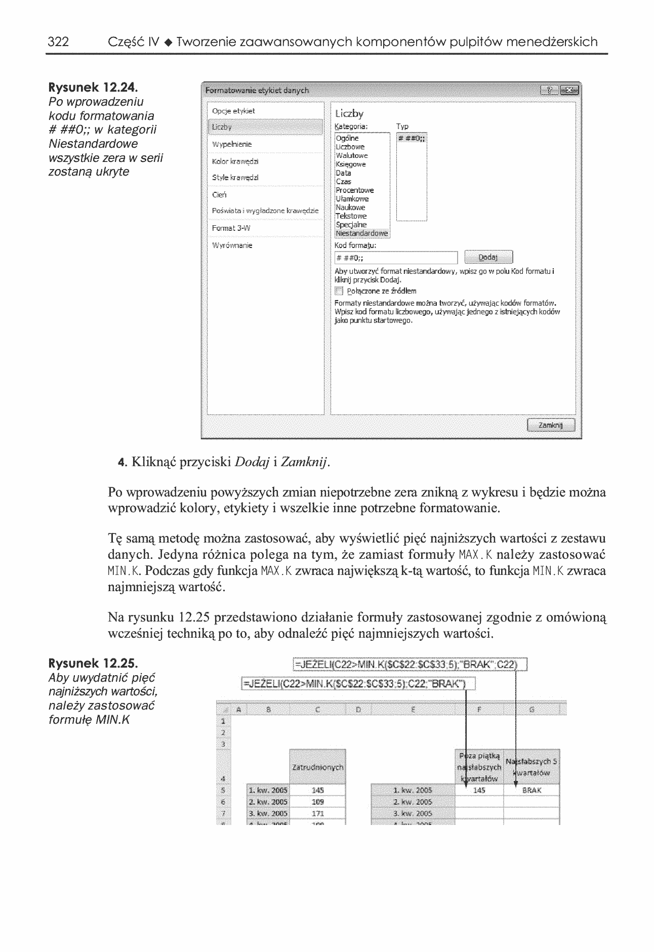 Fragment „Analiza i prezentacja danych w Microsoft Excel. Vademecum Walkenbacha” — strona 25 z 30