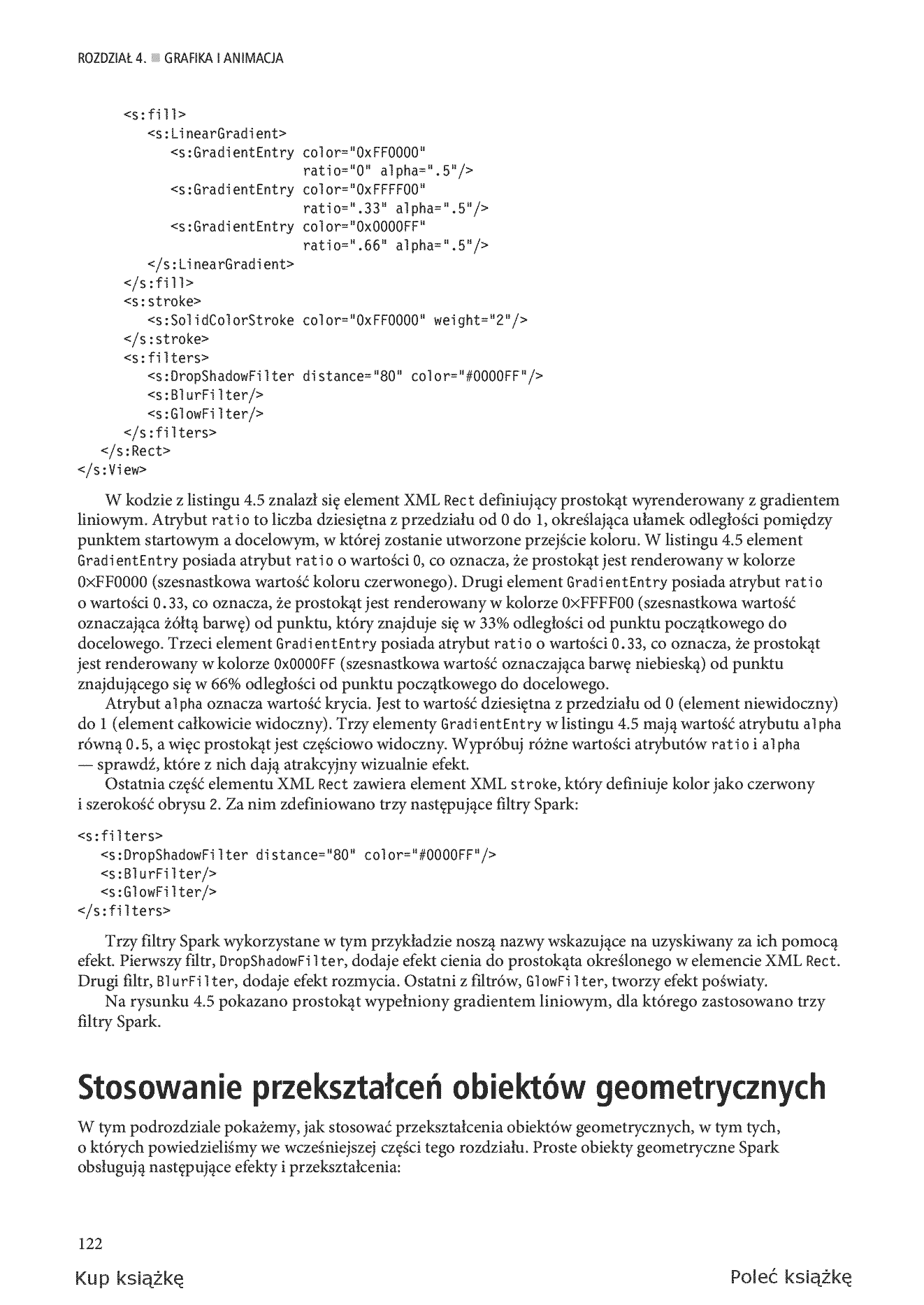 Fragment „Android Flash. Zaawansowane programowanie aplikacji mobilnych” — strona 18 z 30