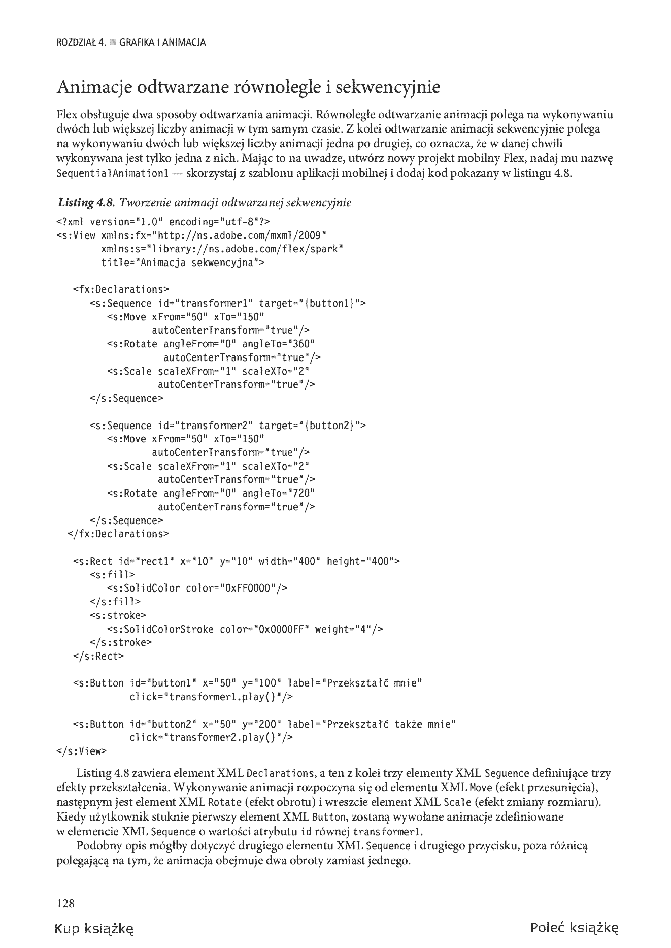 Fragment „Android Flash. Zaawansowane programowanie aplikacji mobilnych” — strona 24 z 30
