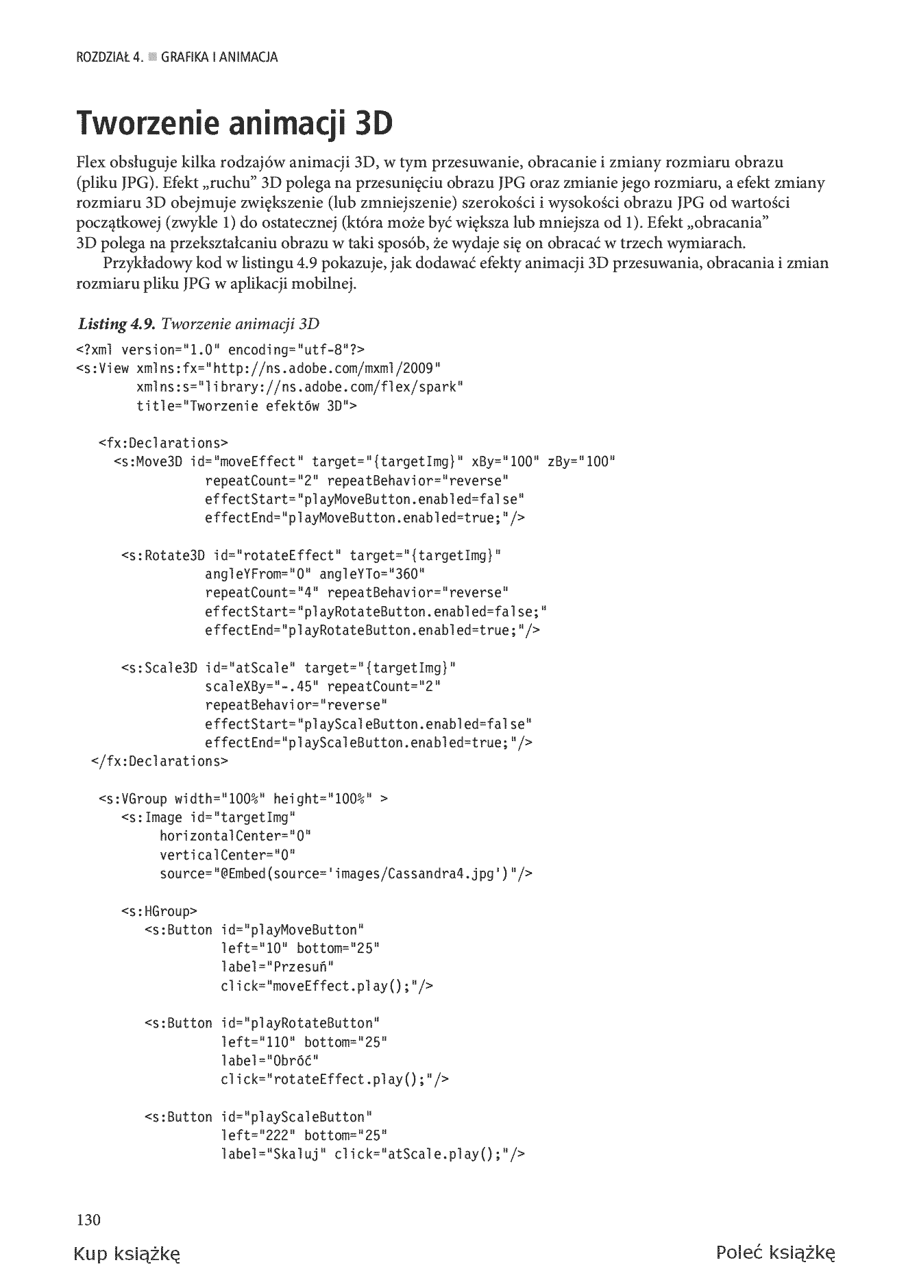 Fragment „Android Flash. Zaawansowane programowanie aplikacji mobilnych” — strona 26 z 30