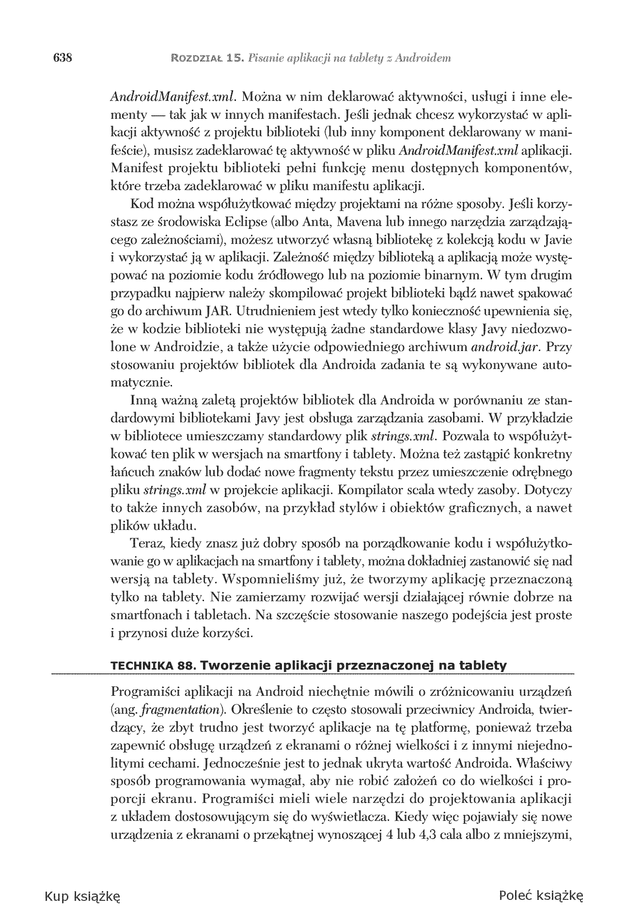 Fragment „Android w praktyce” — strona 16 z 30