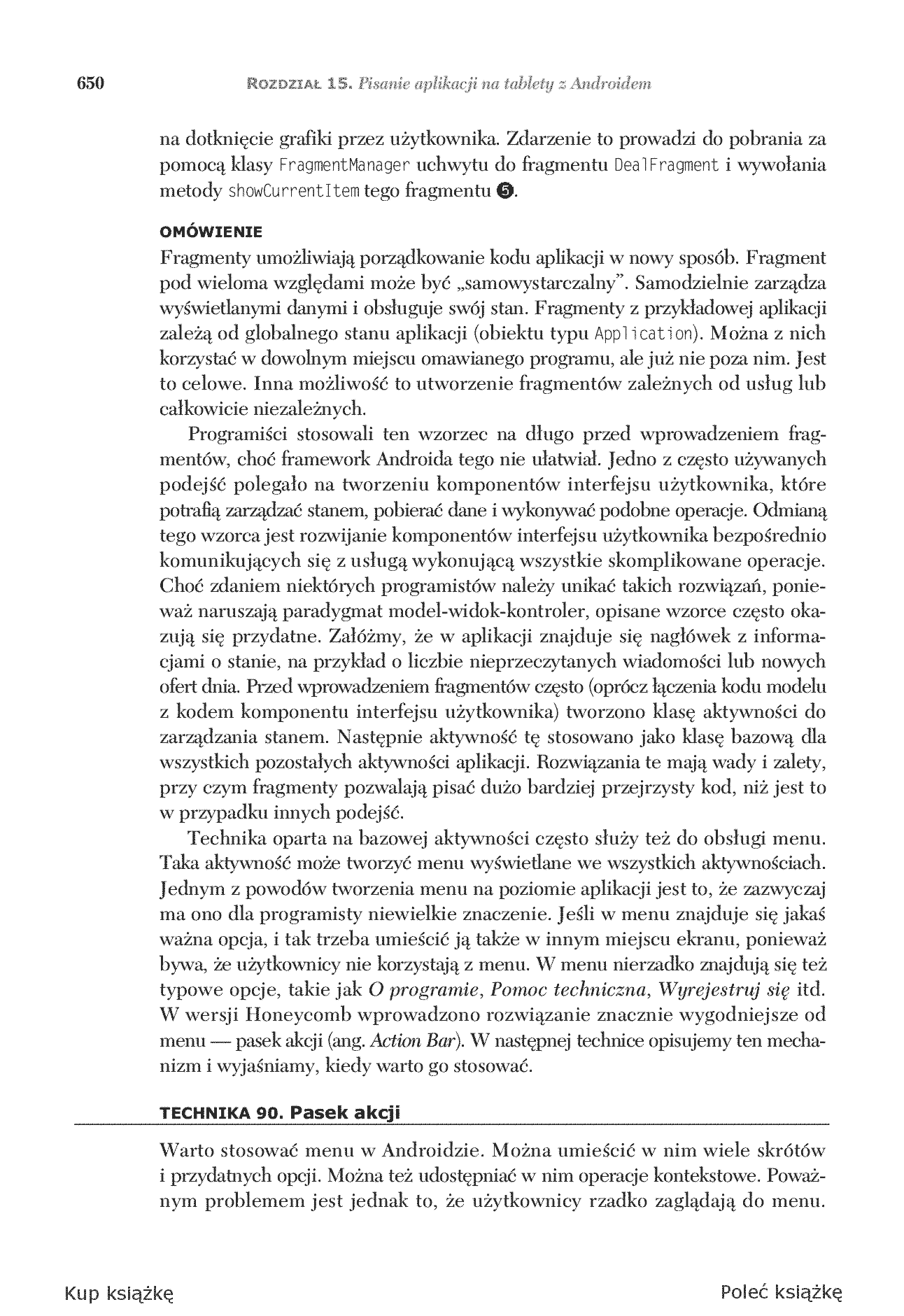 Fragment „Android w praktyce” — strona 28 z 30