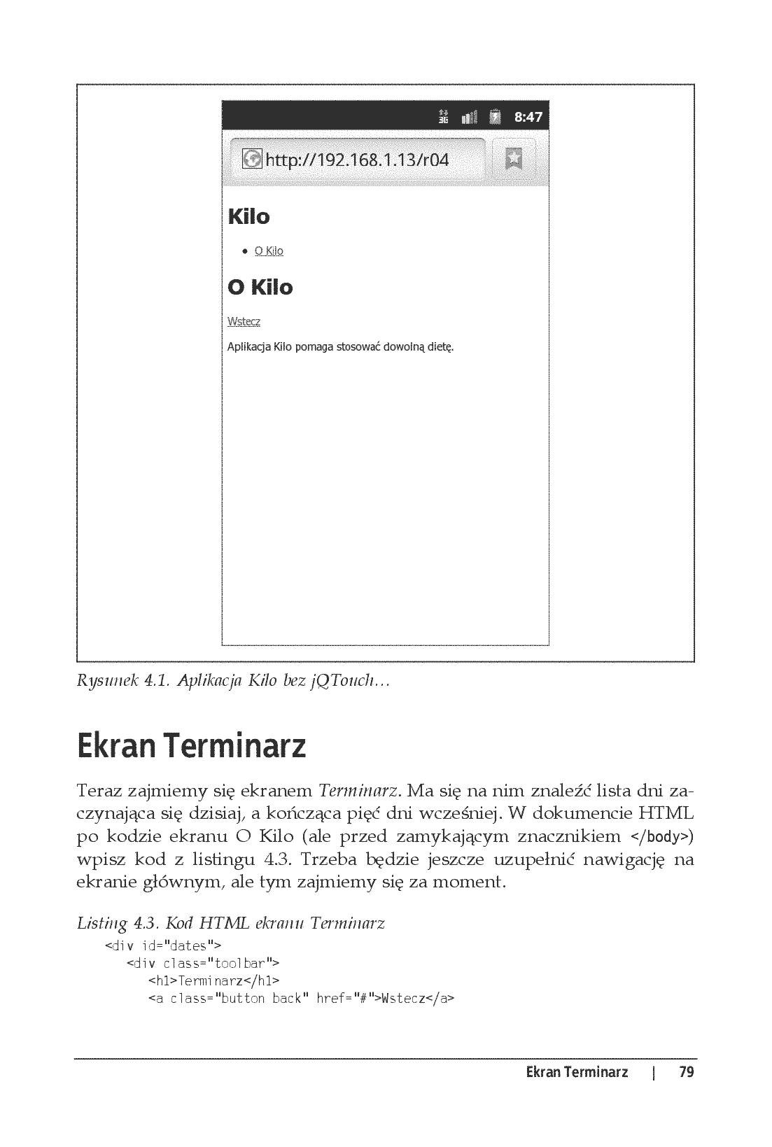 Fragment „Android. Tworzenie aplikacji w oparciu o HTML, CSS i JavaScript” — strona 11 z 30