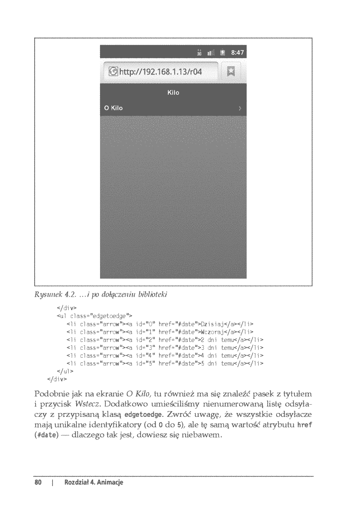 Fragment „Android. Tworzenie aplikacji w oparciu o HTML, CSS i JavaScript” — strona 12 z 30