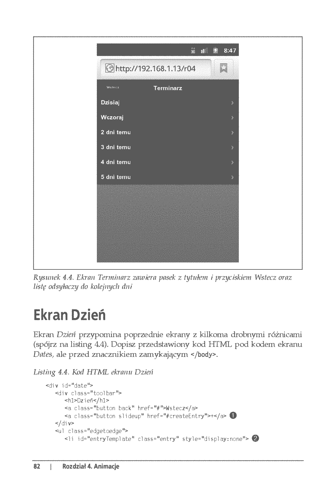 Fragment „Android. Tworzenie aplikacji w oparciu o HTML, CSS i JavaScript” — strona 14 z 30