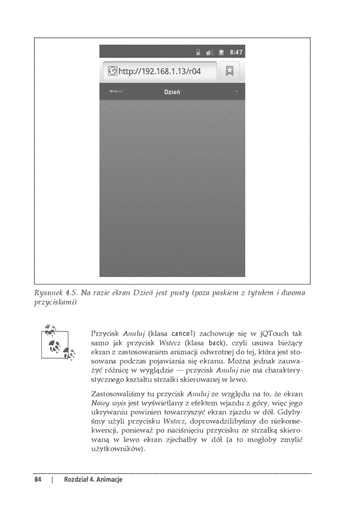 Fragment „Android. Tworzenie aplikacji w oparciu o HTML, CSS i JavaScript” — strona 16 z 30