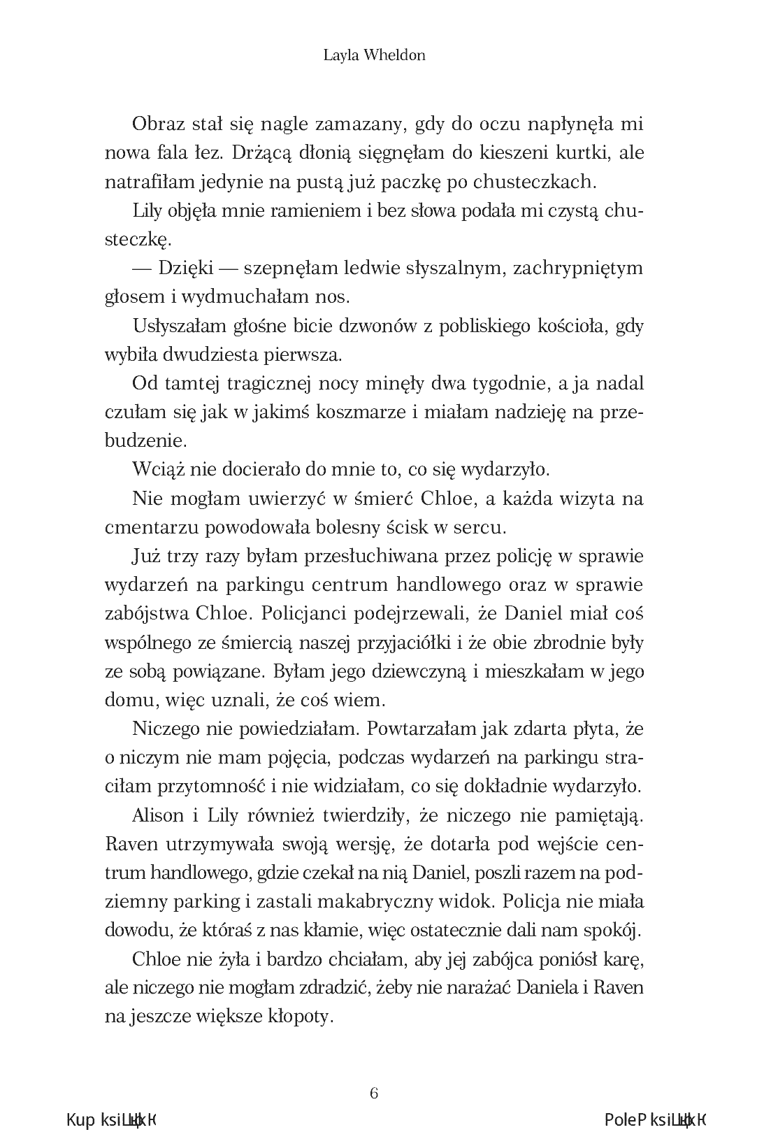 Fragment „Anioł łez. Wiatr w skrzydłach” — strona 4 z 28