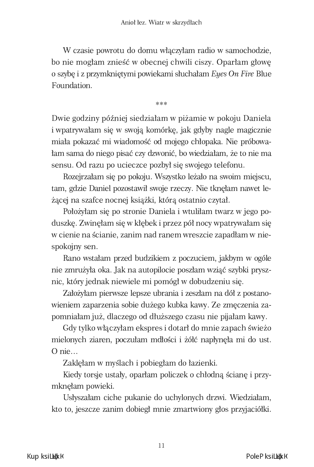 Fragment „Anioł łez. Wiatr w skrzydłach” — strona 9 z 28