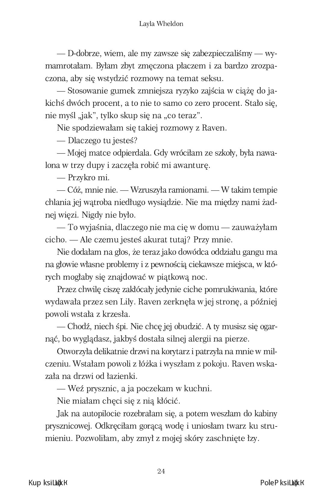 Fragment „Anioł łez. Wiatr w skrzydłach” — strona 22 z 28
