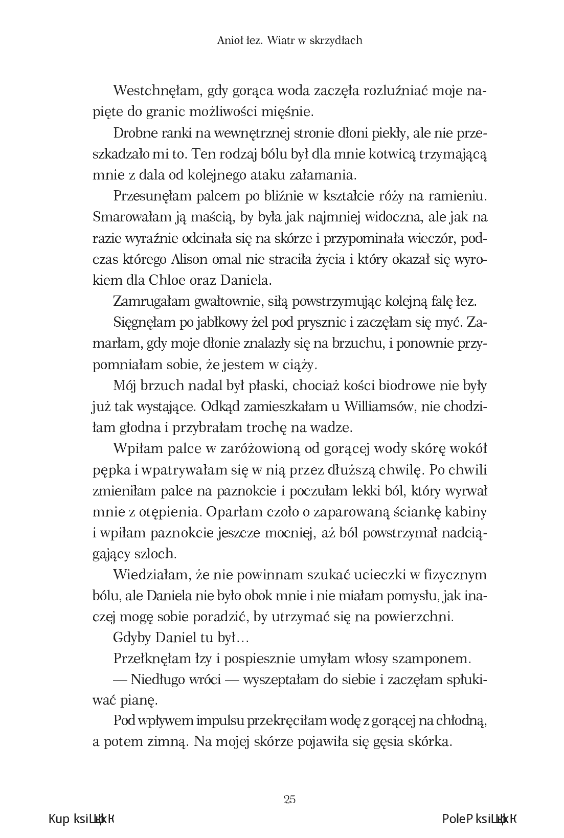 Fragment „Anioł łez. Wiatr w skrzydłach” — strona 23 z 28